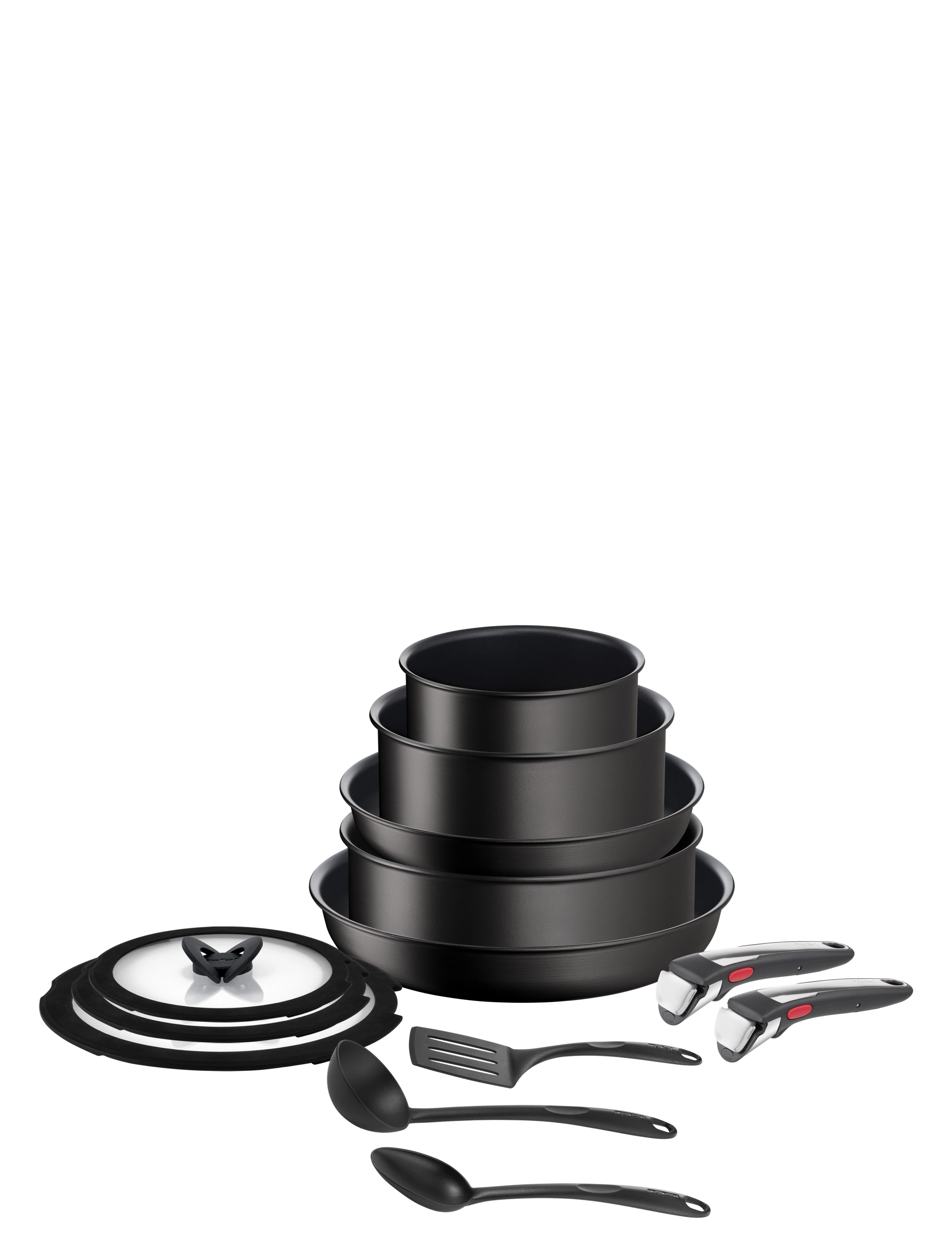Tefal Ingenio Unlimited ON 13 pcs set - Kitchen - BLACK / black