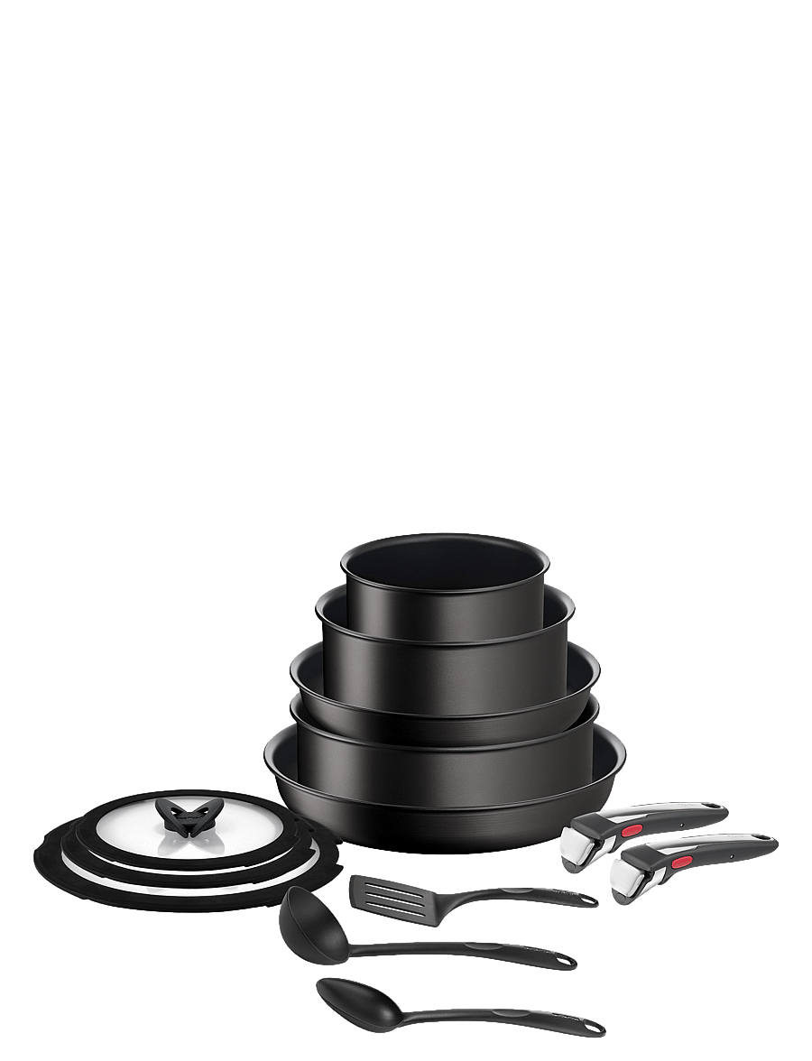 Tefal - Ingenio Unlimited ON 13 pcs set - stieltopf-sets - black - 1