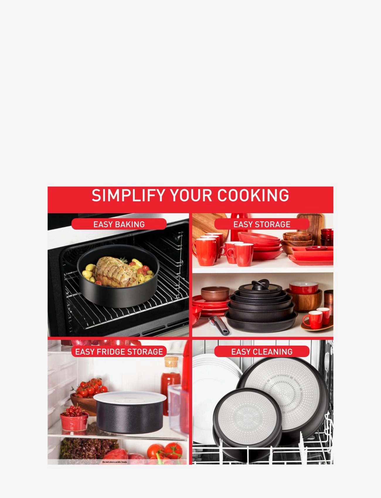 Tefal - Ingenio Unlimited ON 13 pcs set - saucepan sets - black - 4