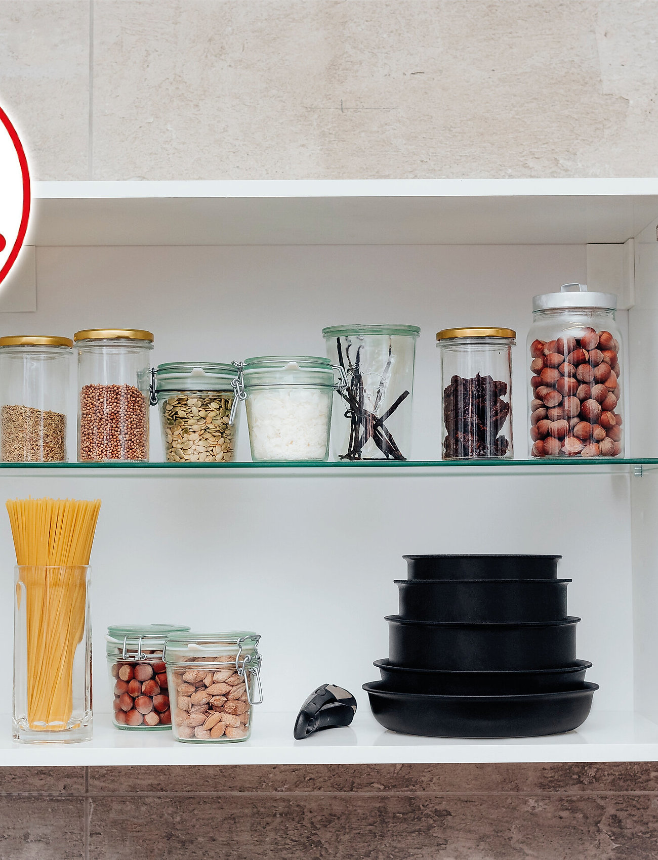 Tefal - Ingenio Performance Stegepande - black - 1