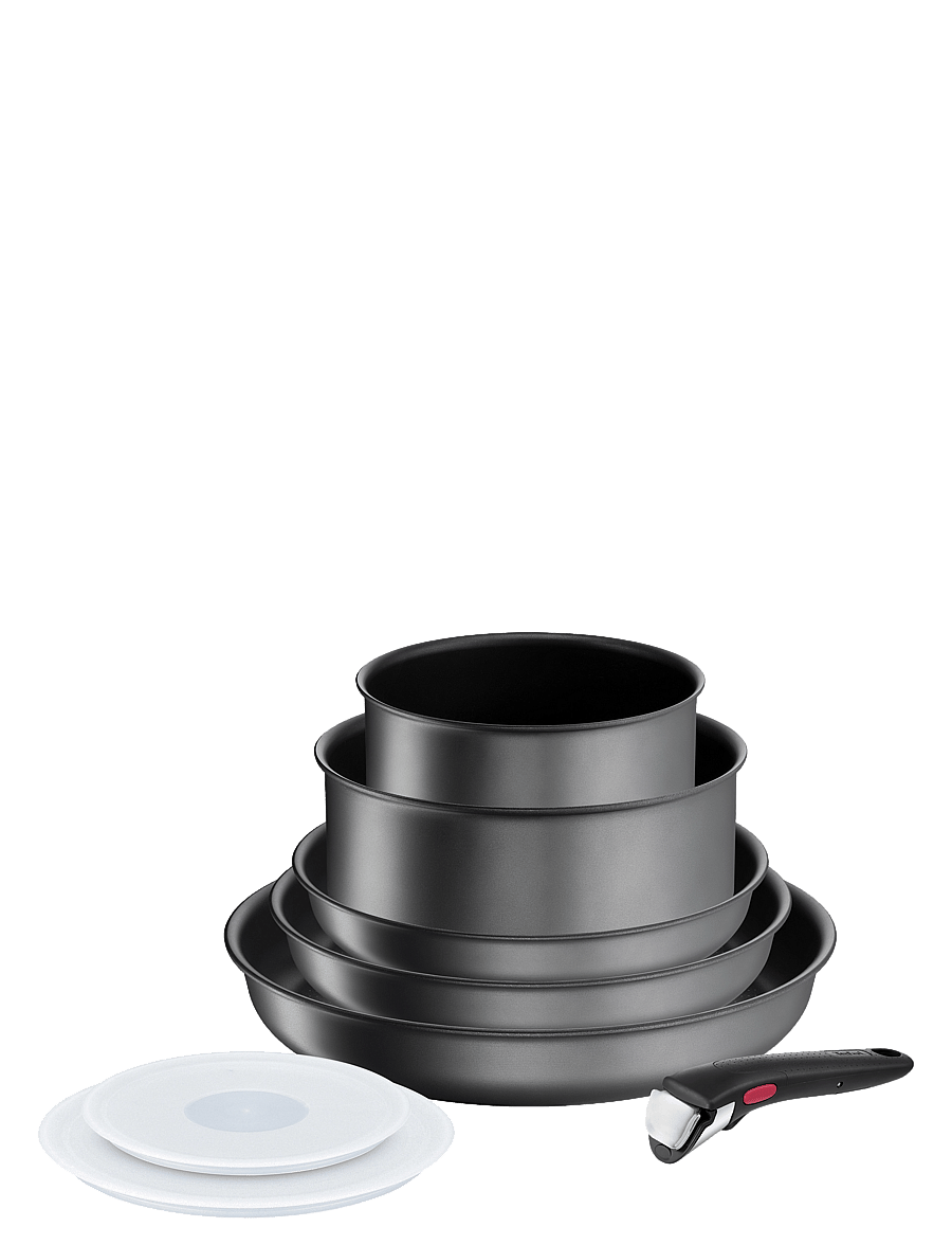 Tefal - Ingenio Daily chef ON 8 pcs set - stieltopf-sets - grey - 1