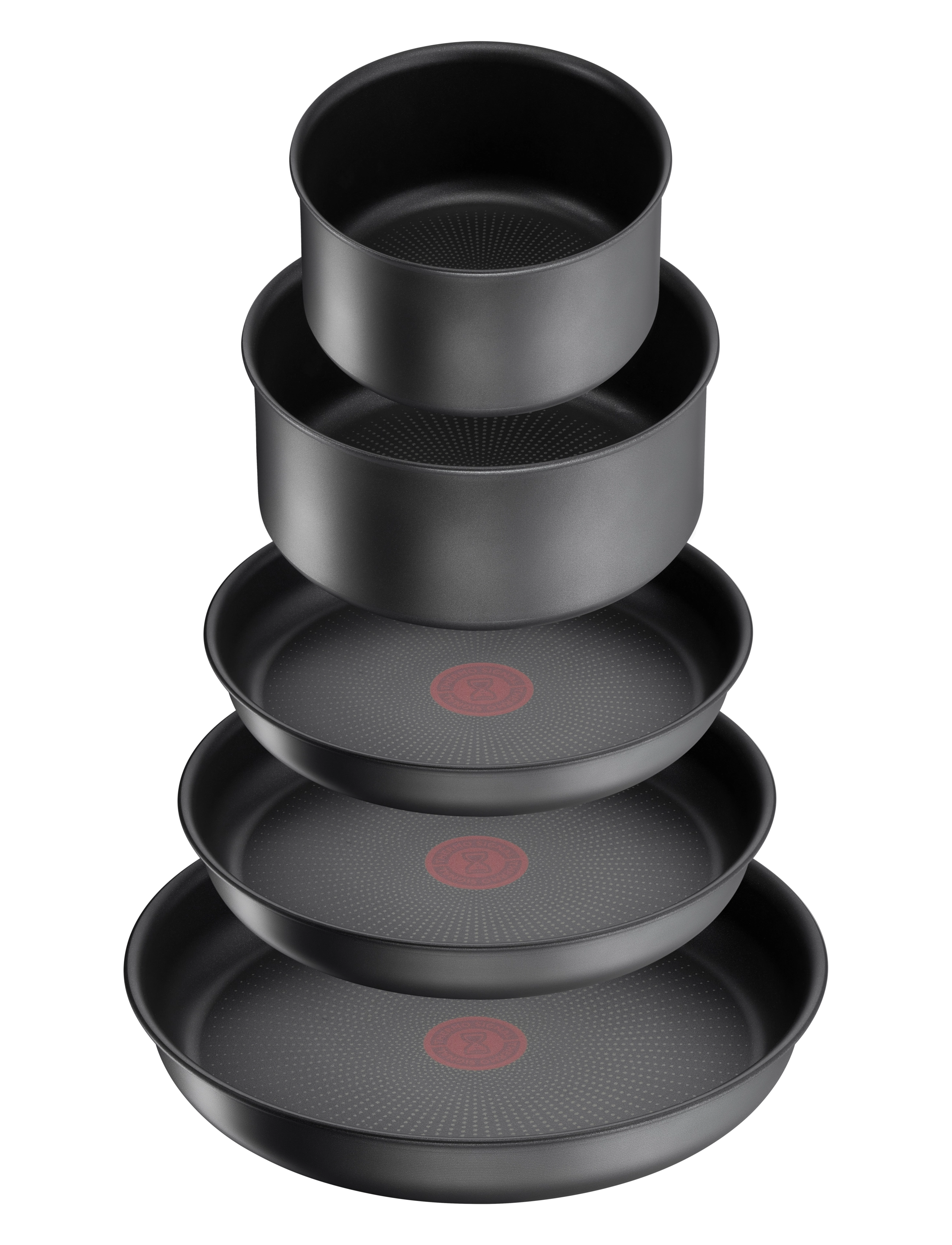 Tefal - Ingenio Daily chef ON 8 pcs set - stieltopf-sets - grey - 4