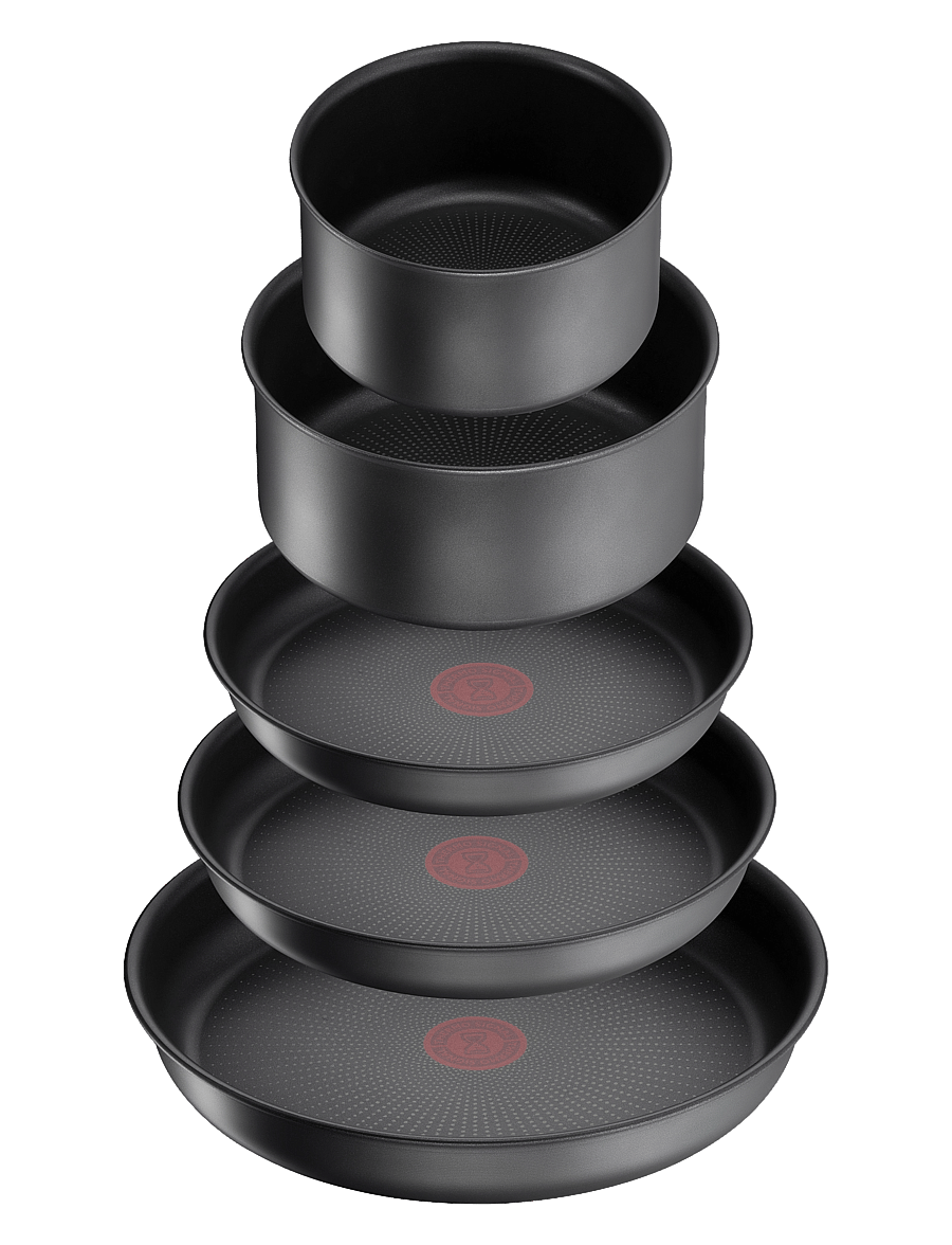 Tefal - Ingenio Daily chef ON 8 pcs set - stieltopf-sets - grey - 4
