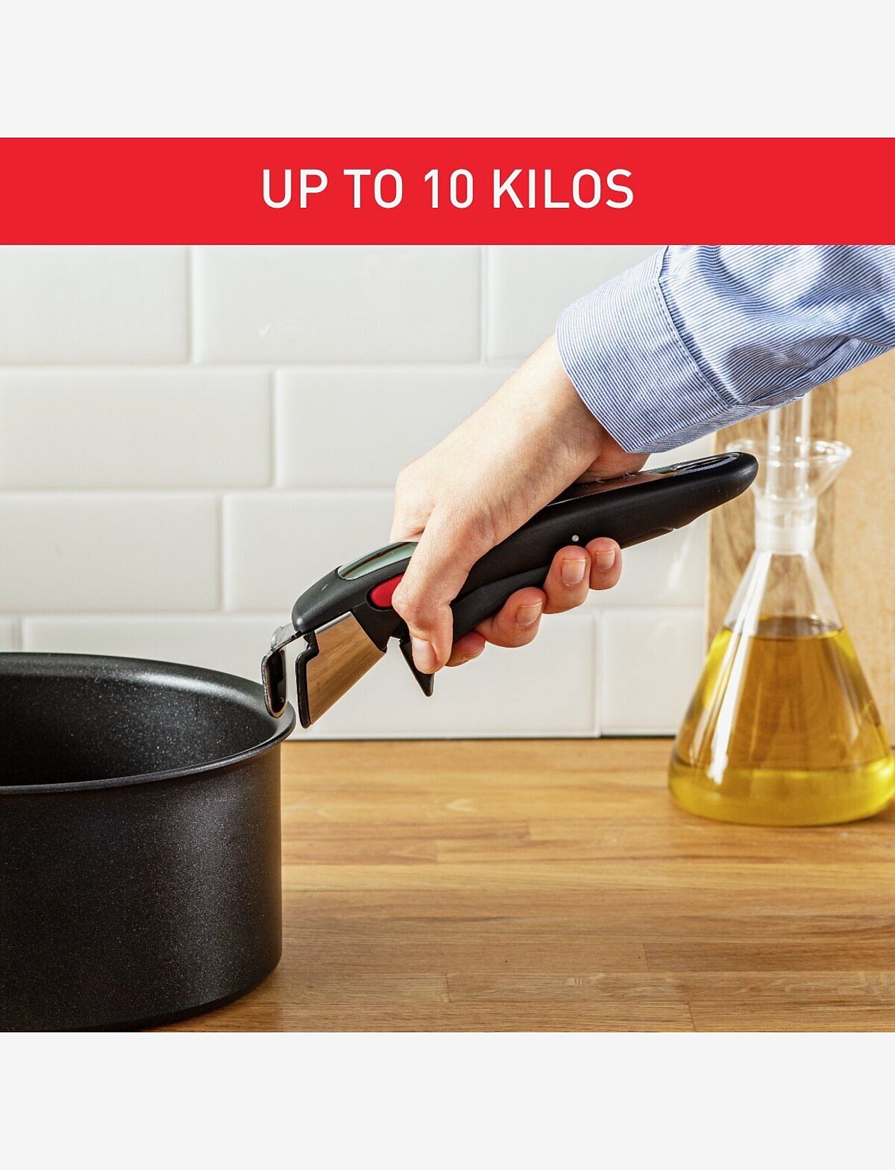 Tefal - Ingenio Unlimited 4 pcs set Black (16/18/20 cm) - black - 3