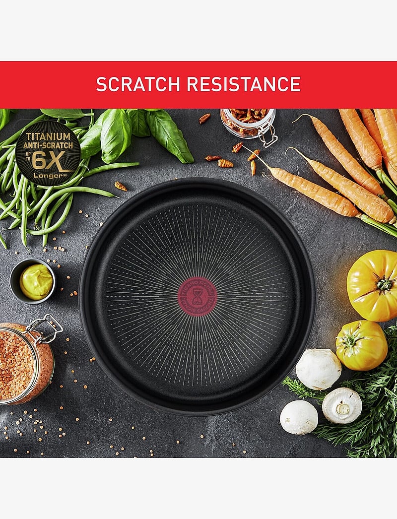 Tefal - Ingenio Unlimited 4 pcs set Black (16/18/20 cm) - black - 4