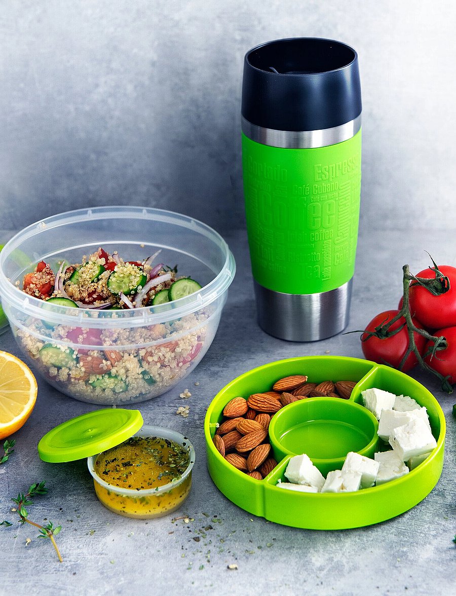 Tefal - MasterSeal TO GO salad bowl XL - lõunasöögikarbid ja toidumahutid - green - 3