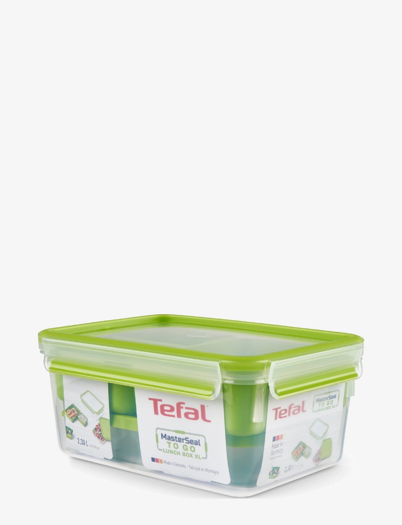 Tefal - MasterSeal TO GO Lunchbox XL 1,6 l. - green - 1