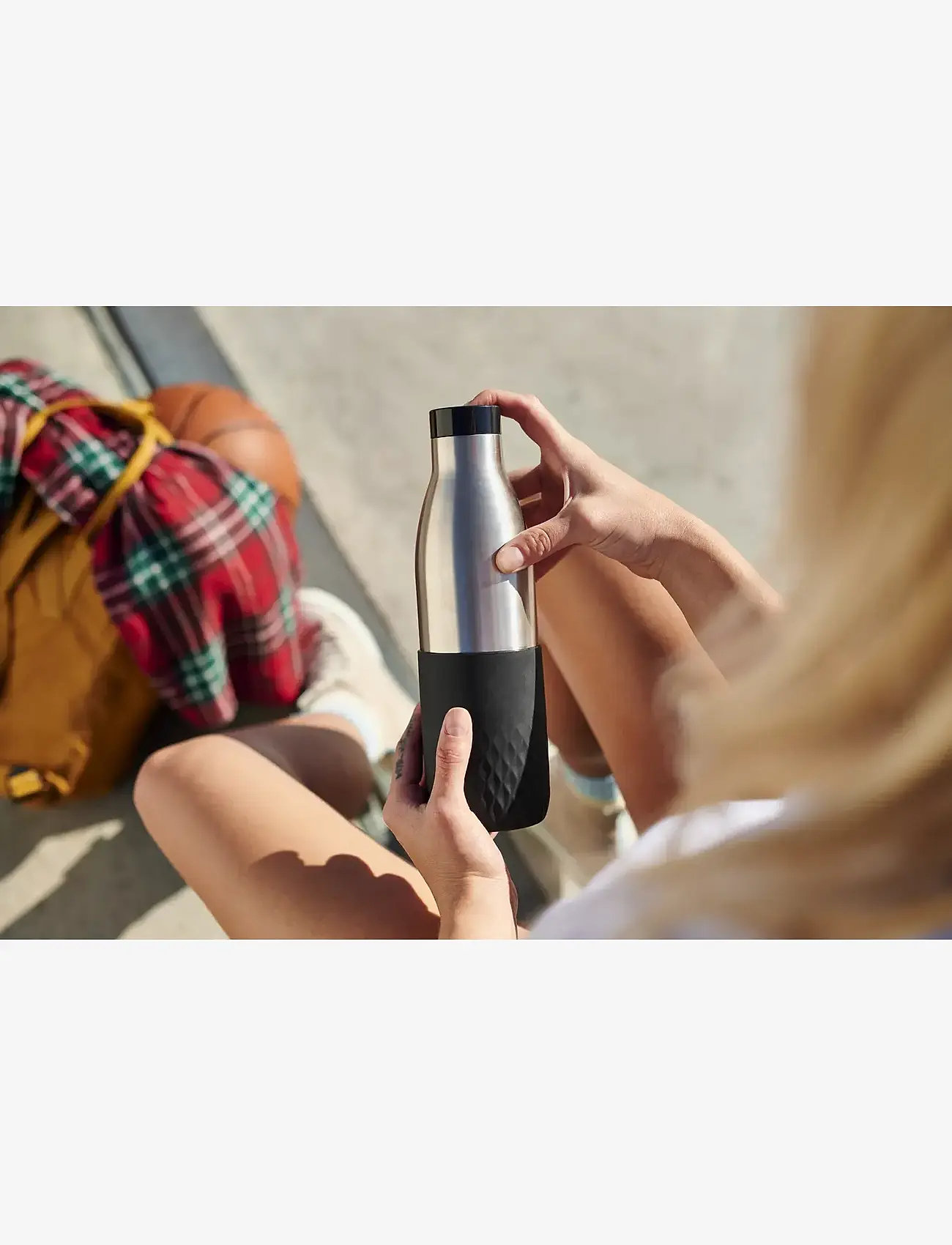 Tefal - Bludrop Sleeve 0,5L Black - termosed ja veepudelid - black - 2