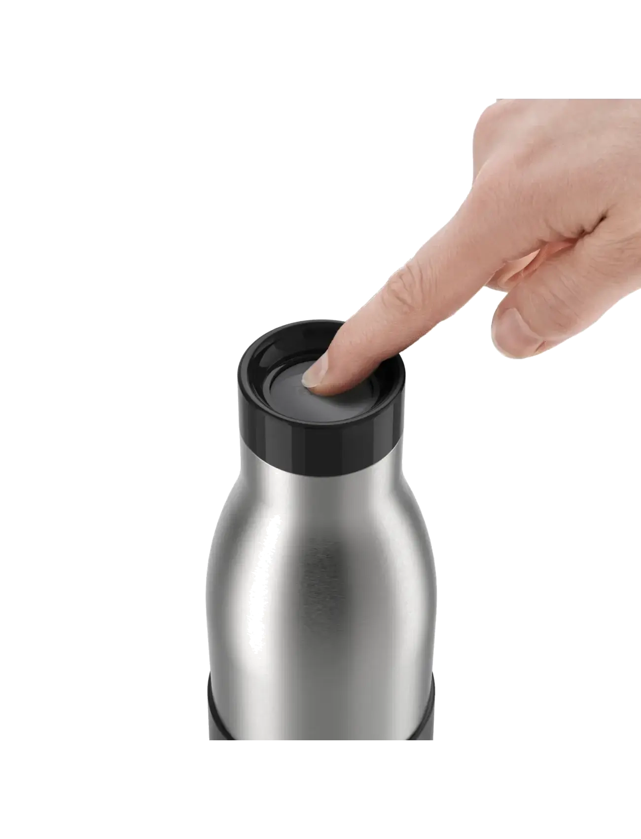 Tefal - Bludrop Sleeve 0,5L Black - wasserflaschen & thermosflaschen - black - 4