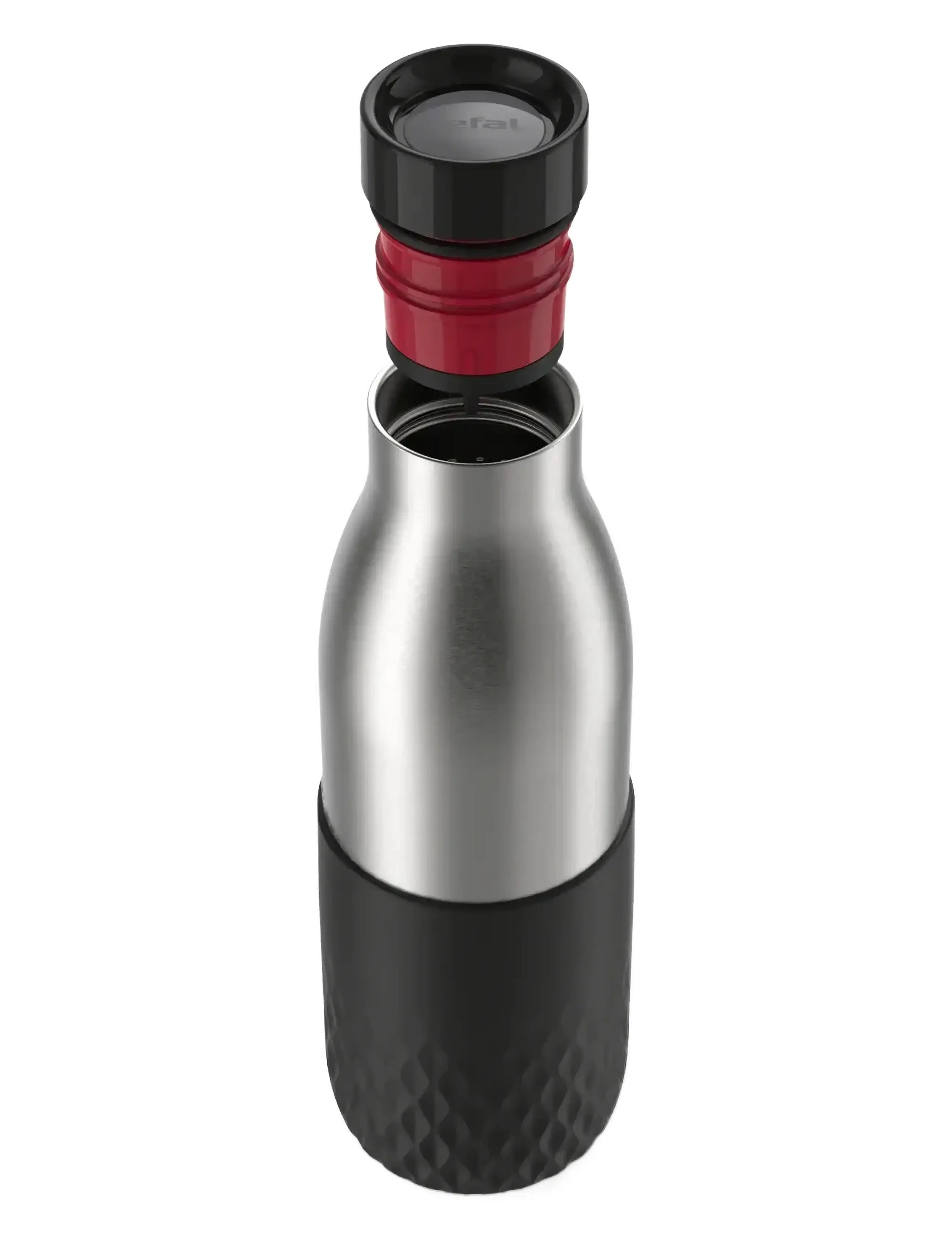 Tefal - Bludrop Sleeve 0,5L Black - wasserflaschen & thermosflaschen - black - 5