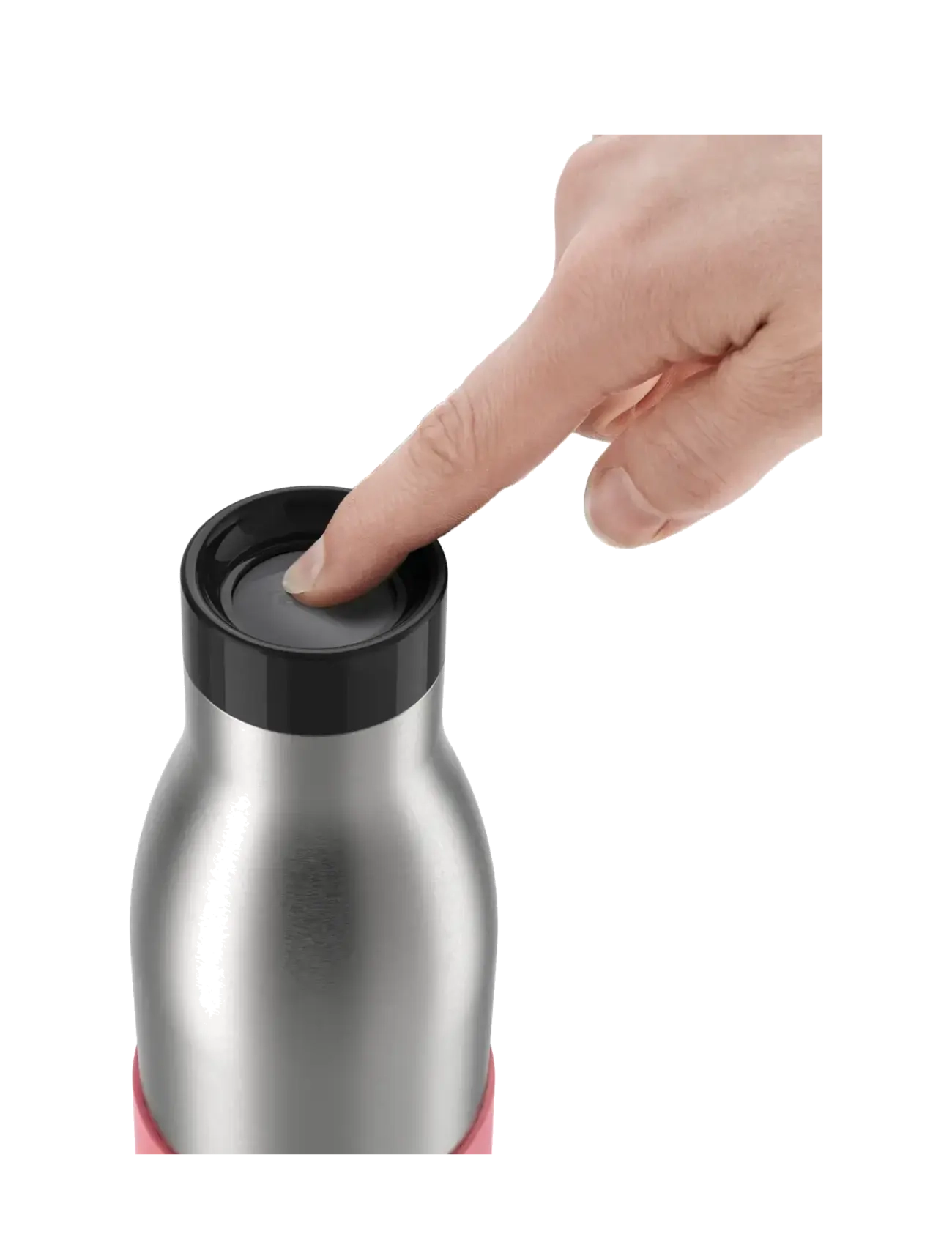 Tefal - Bludrop Sleeve 0,5L Pink - water bottles & thermoses - pink - 3