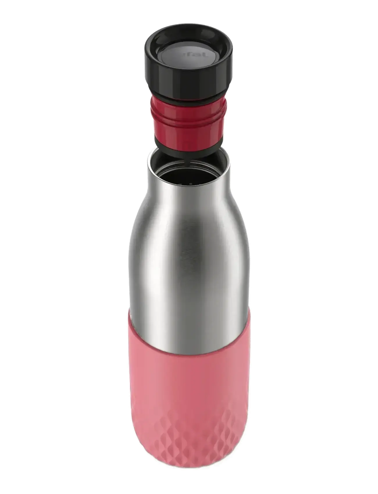 Tefal - Bludrop Sleeve 0,5L Pink - water bottles & thermoses - pink - 4