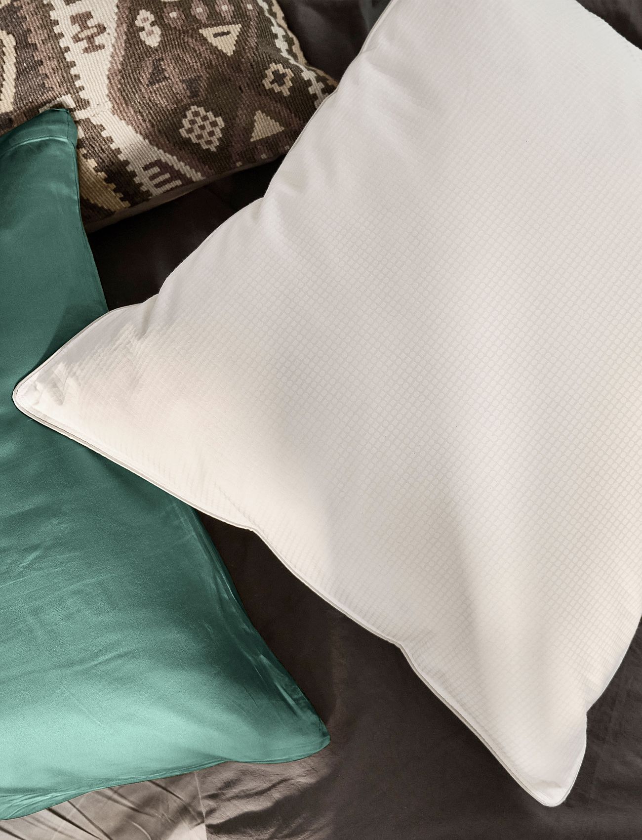 Temprakon - Temprakon 3-champer pillow - hovedpuder - white - 1