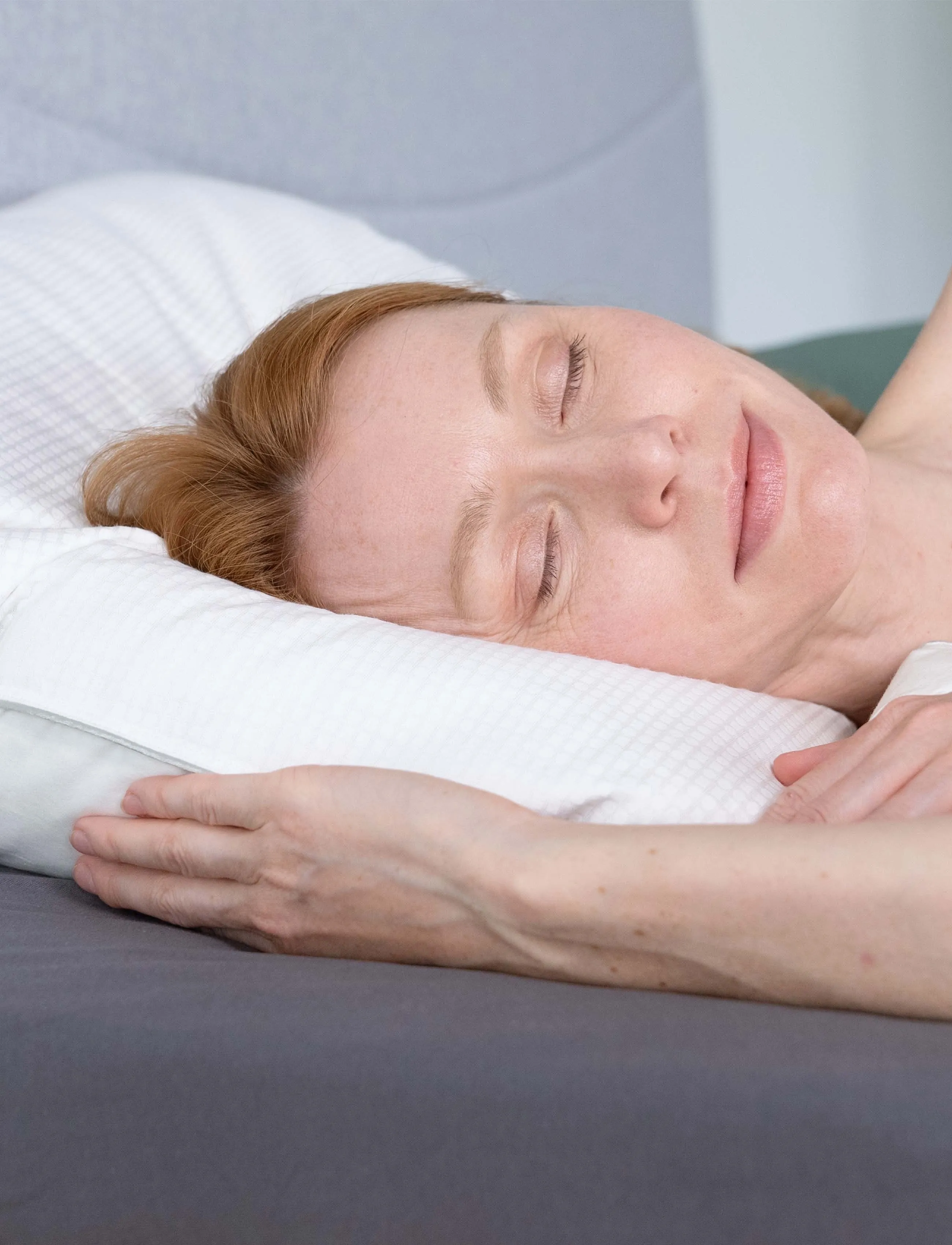 Temprakon - Temprakon 3-chamber pillow - kuddar - white - 2