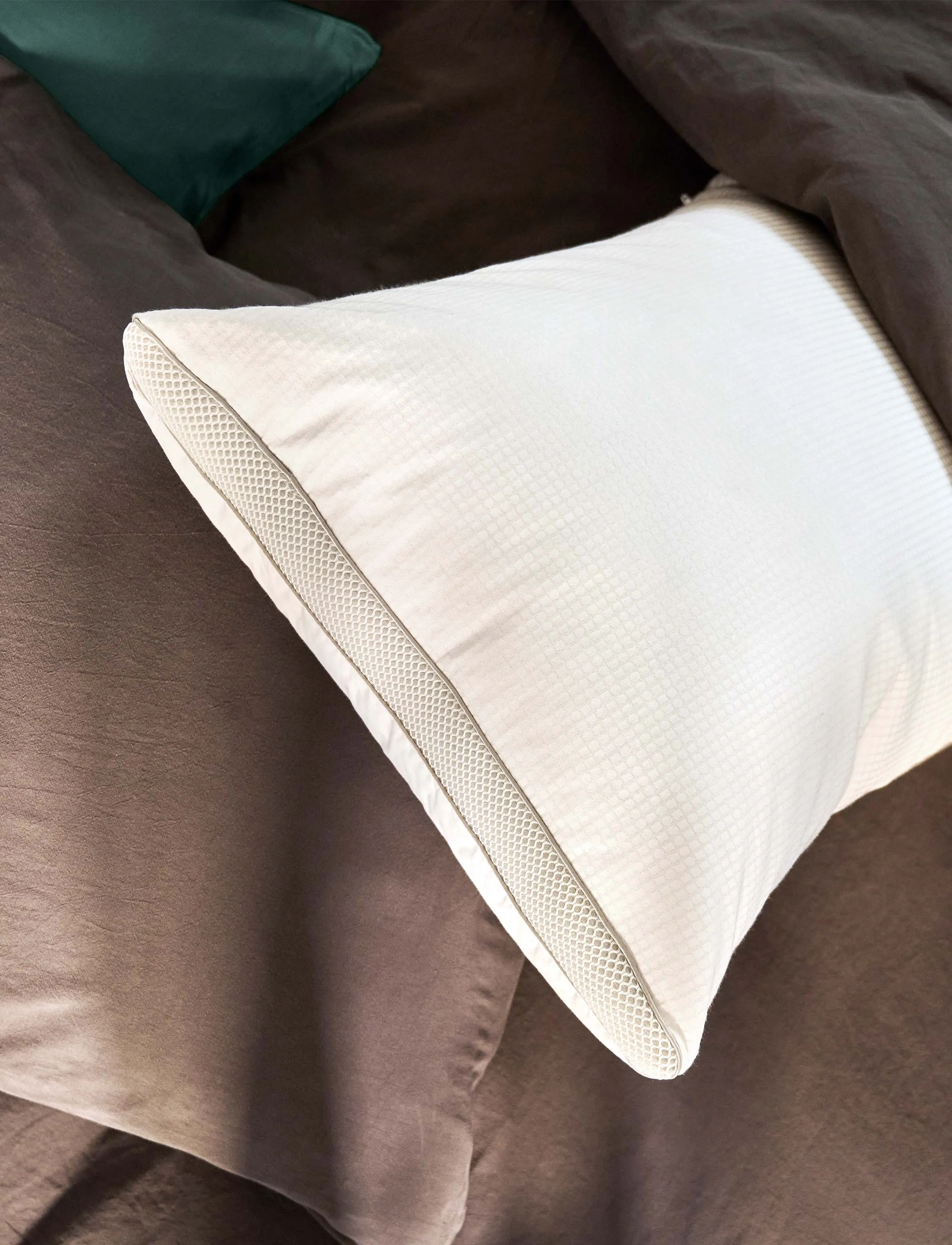 Temprakon - Temprakon U Pillow - hovedpuder - white - 5