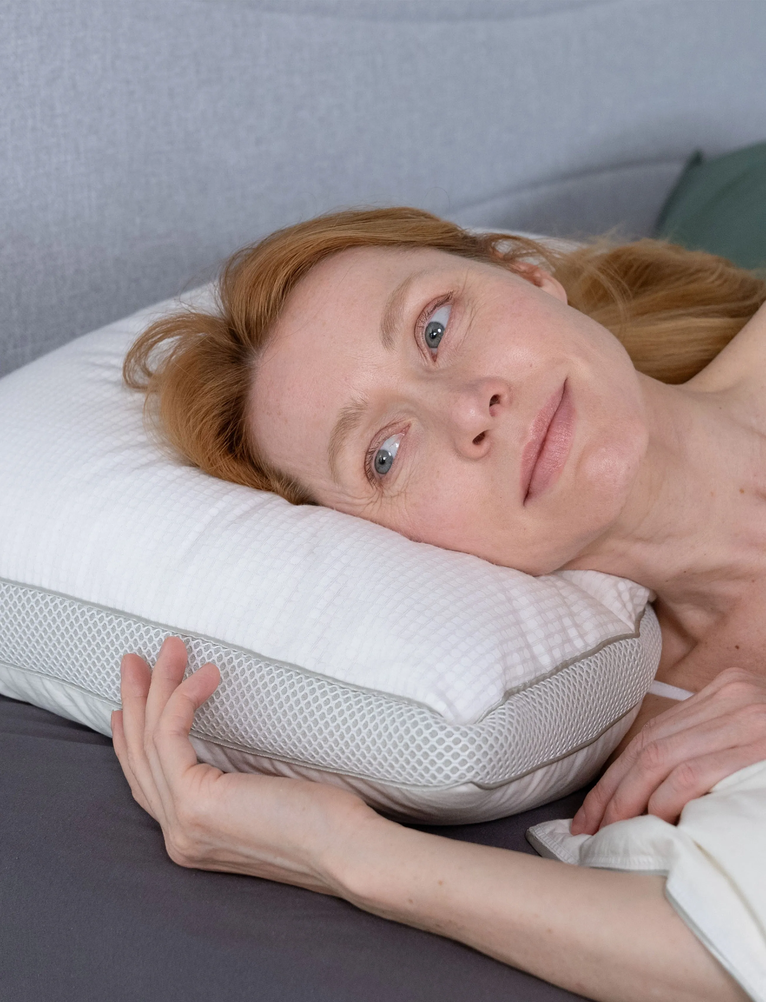Temprakon Temprakon V Pillow, 45X56 cm, White, Sengetekstiler > Puder, Unisex