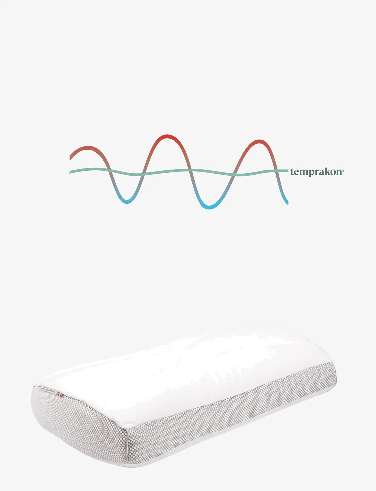 Temprakon - Temprakon X Pillow - pillows - white - 0