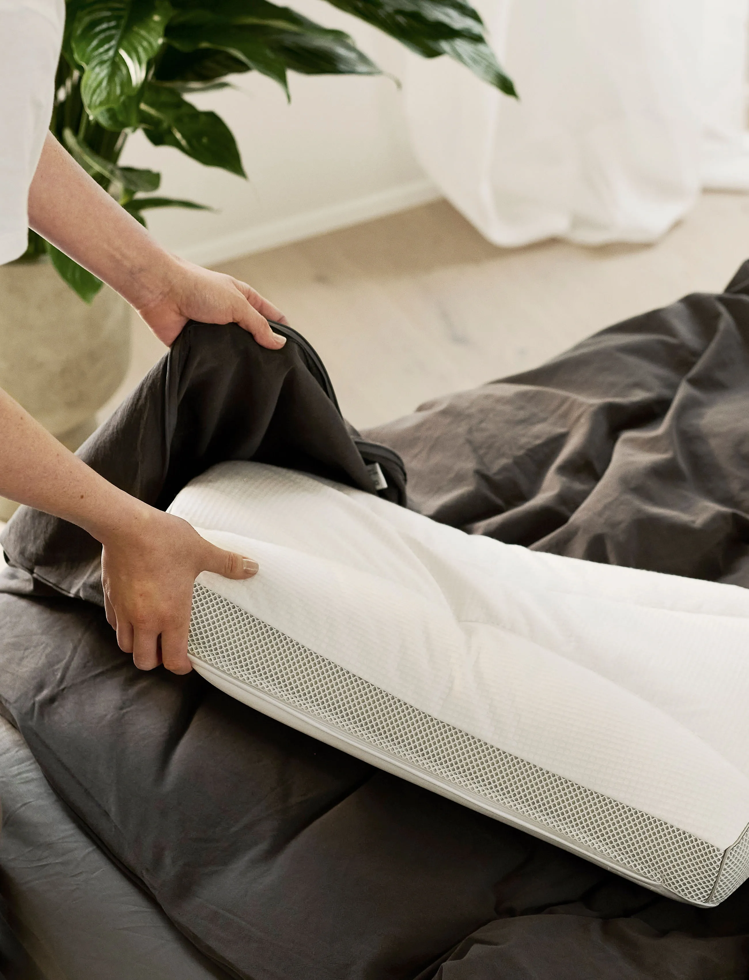 Temprakon - Temprakon X Pillow - hovedpuder - white - 5