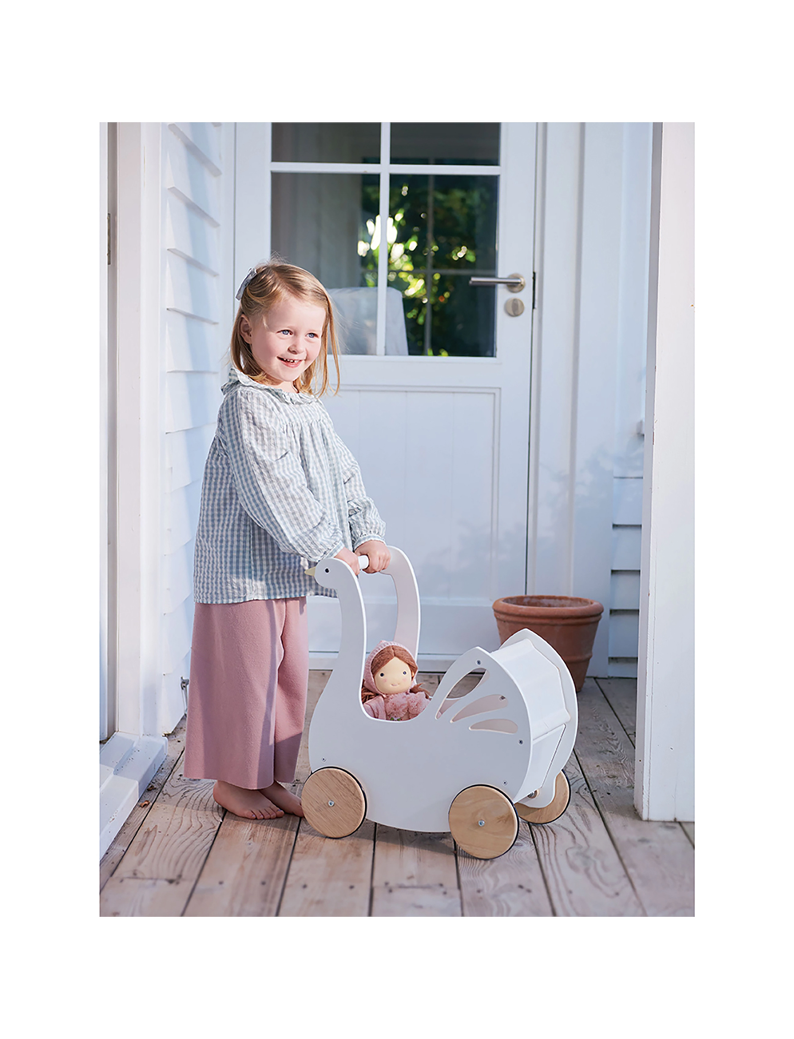 Tender Leaf Pram Sweet Dreams, Børn, Doll Trolleys, Hvid, Str: ONE SIZE