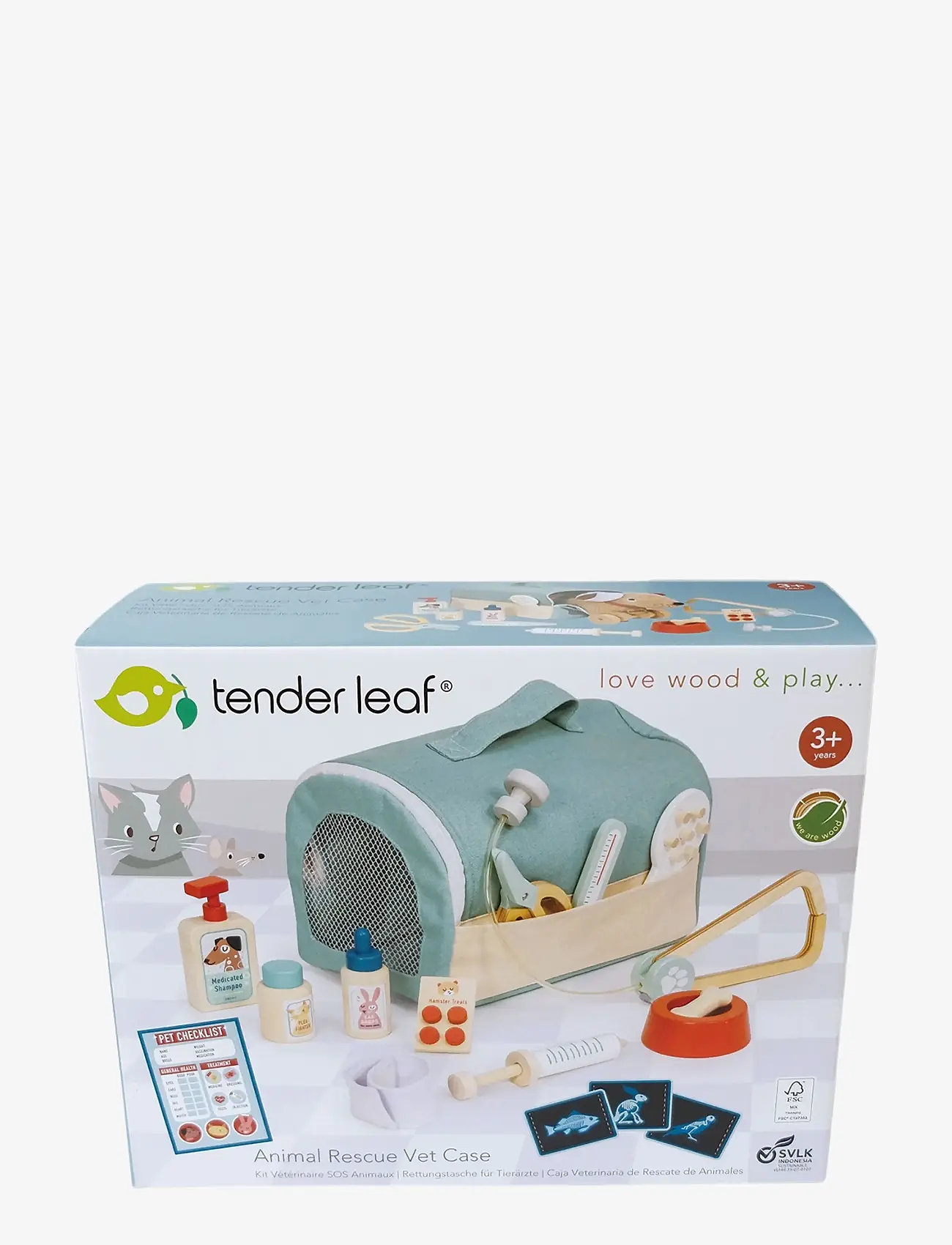 Tender Leaf - Animal Rescue Vet Case - lægesæt - green - 2