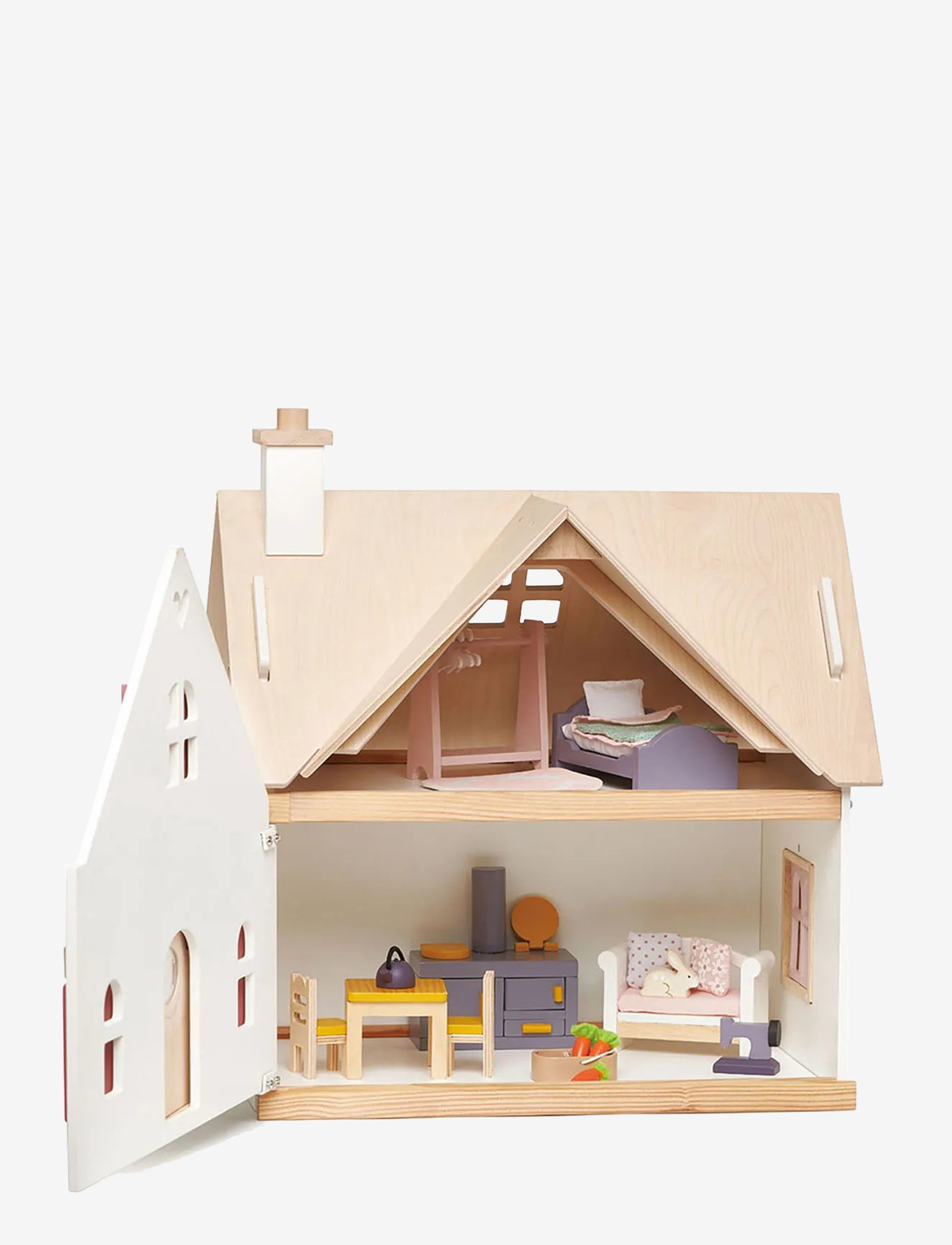 Tender Leaf - Dollhouse with Furniture - Cottontail Cottage - multi - 2