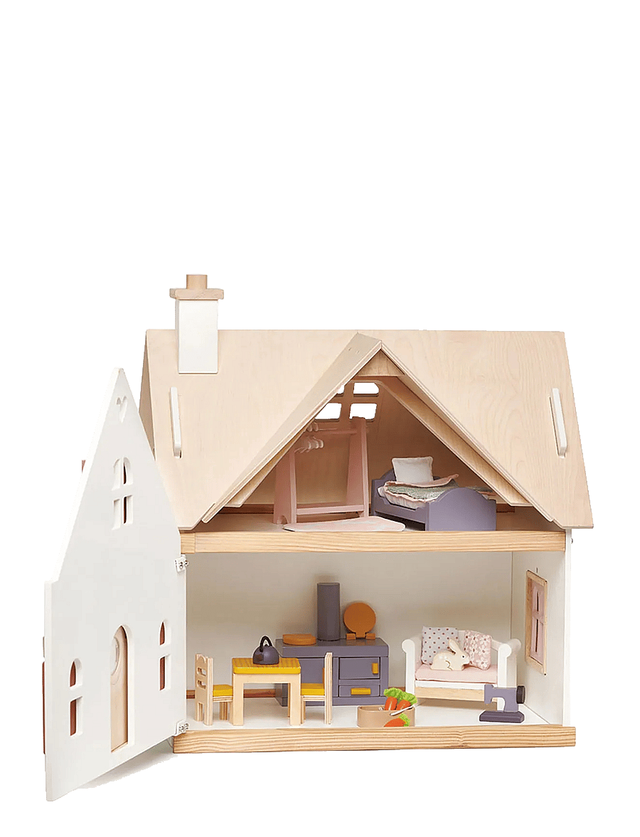 Tender Leaf - Dollhouse with Furniture - Cottontail Cottage - nukumajad - multi - 2