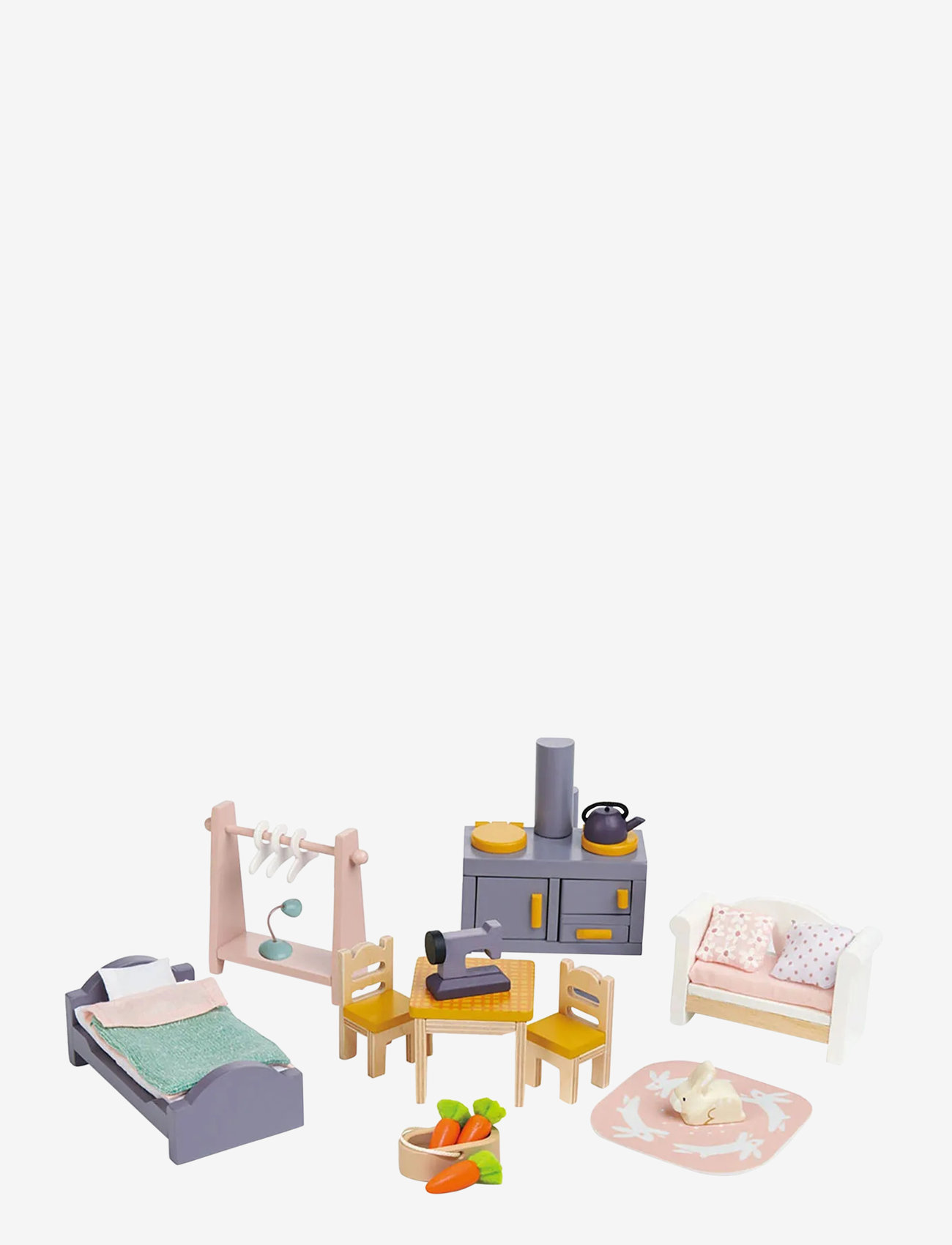 Tender Leaf - Dollhouse with Furniture - Cottontail Cottage - multi - 3