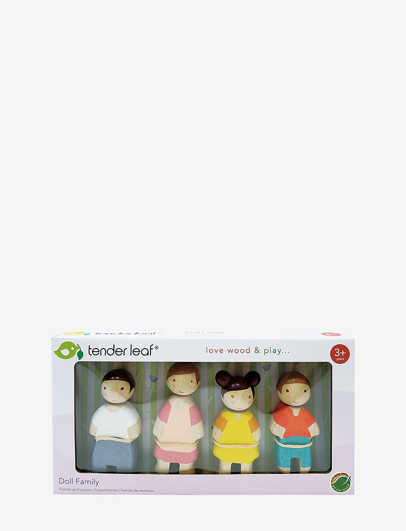 Tender Leaf - Dollhouse Figures -  The Leaf Famliy - nuket - multi - 2