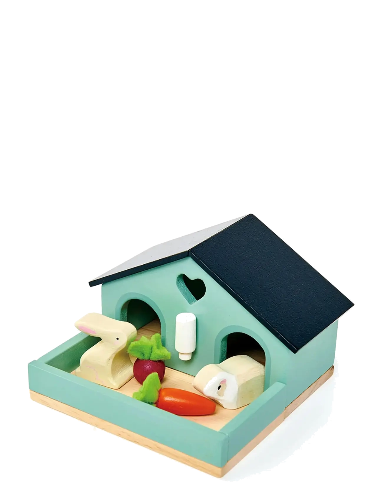 Tender Leaf Dollhouse Set Pet Rabbit, Børn, Træfigur, Multi/mønstret, Str: ONE SIZE