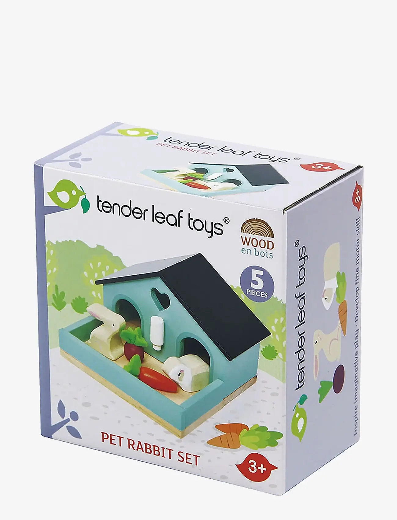 Tender Leaf - Dollhouse Set - Pet Rabbit - legesæt - multi - 2