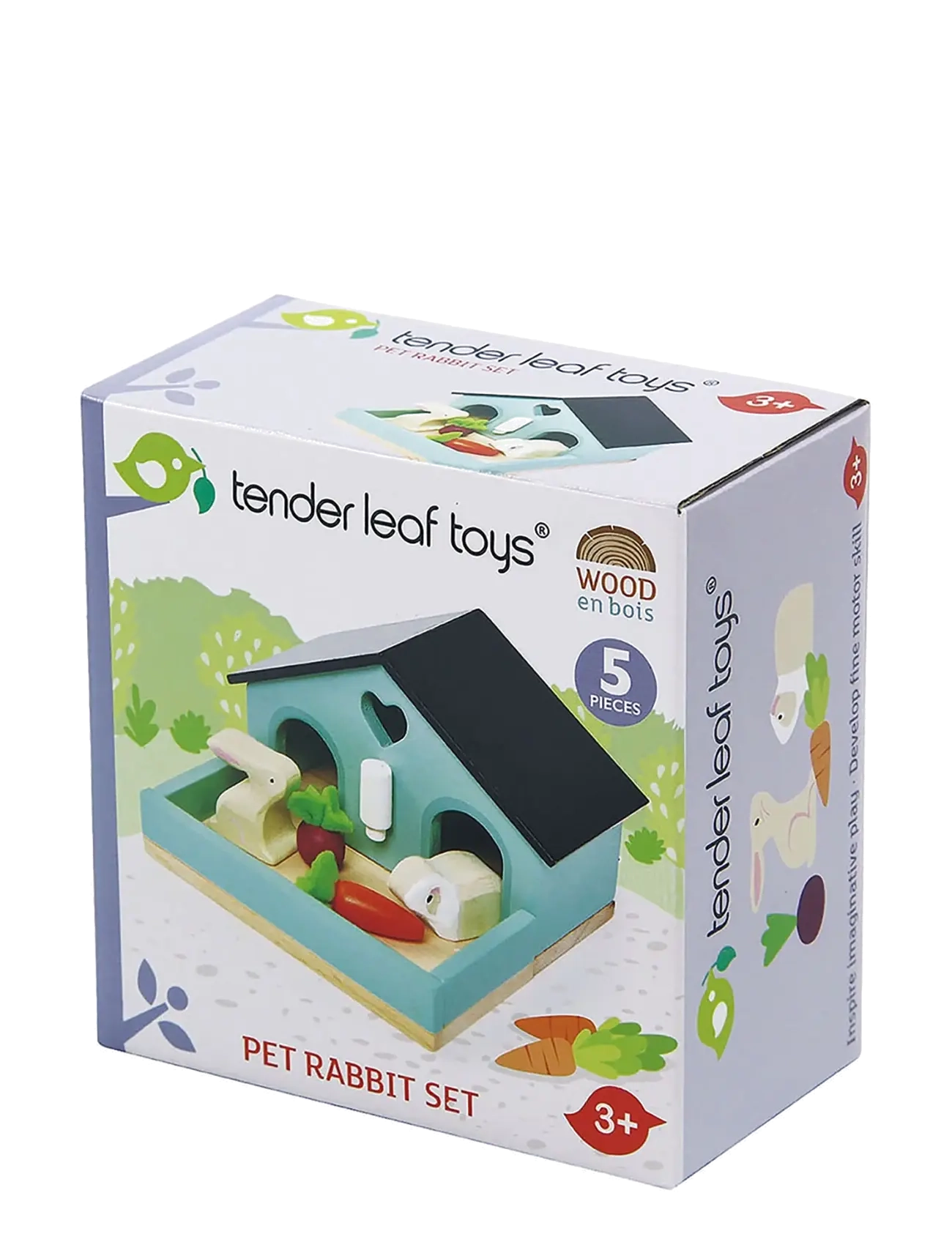 Tender Leaf - Dollhouse Set - Pet Rabbit - leksakssets & figurer - multi - 2
