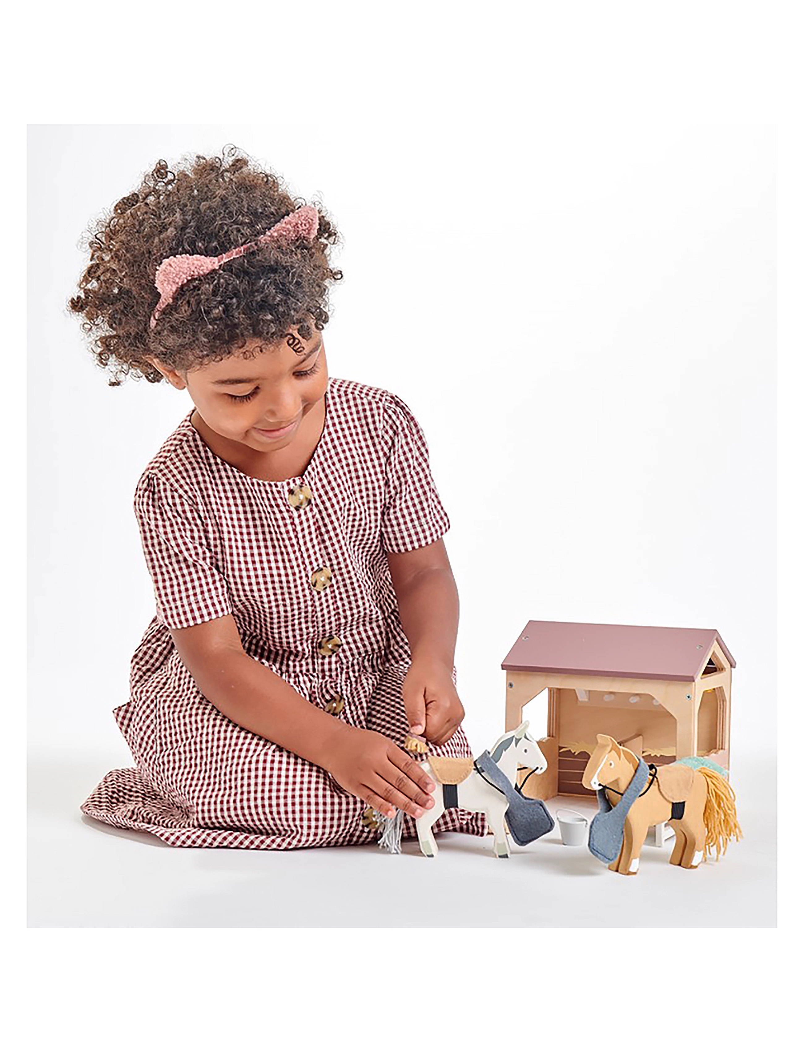 Tender Leaf Dollhouse Set The Stables Small, Børn, Doll House Tilbehør, Multi/mønstret, Str: ONE SIZE