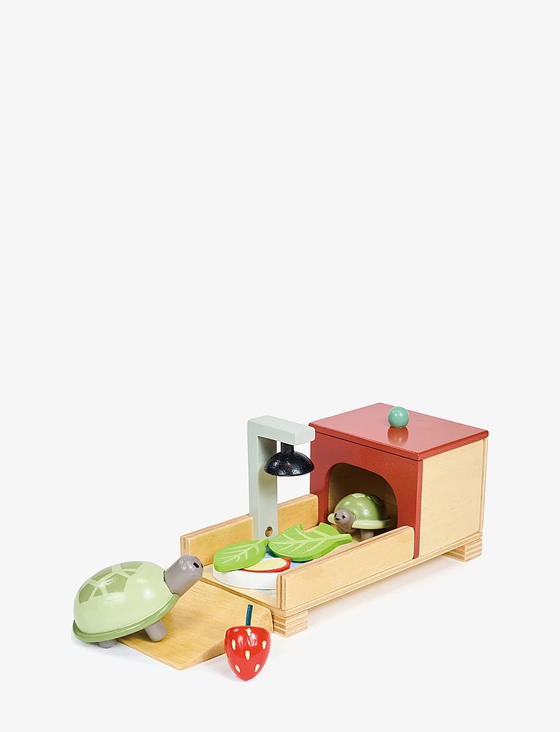 Tender Leaf - Dollhouse Set - Pet Turtle - puidust figuurid - red - 2