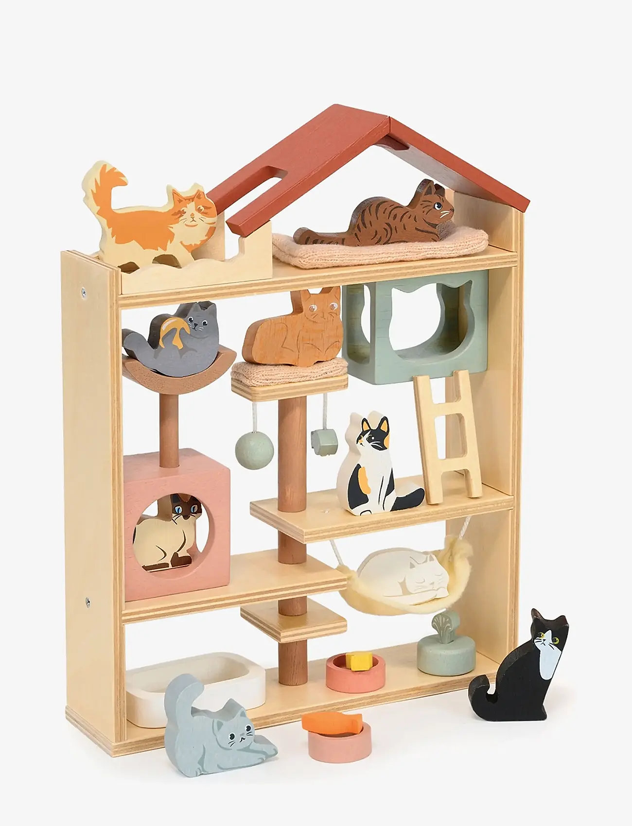 Tender Leaf - Cat Hotel - Purrfect Stay - nukumaja tarvikud - multi - 2
