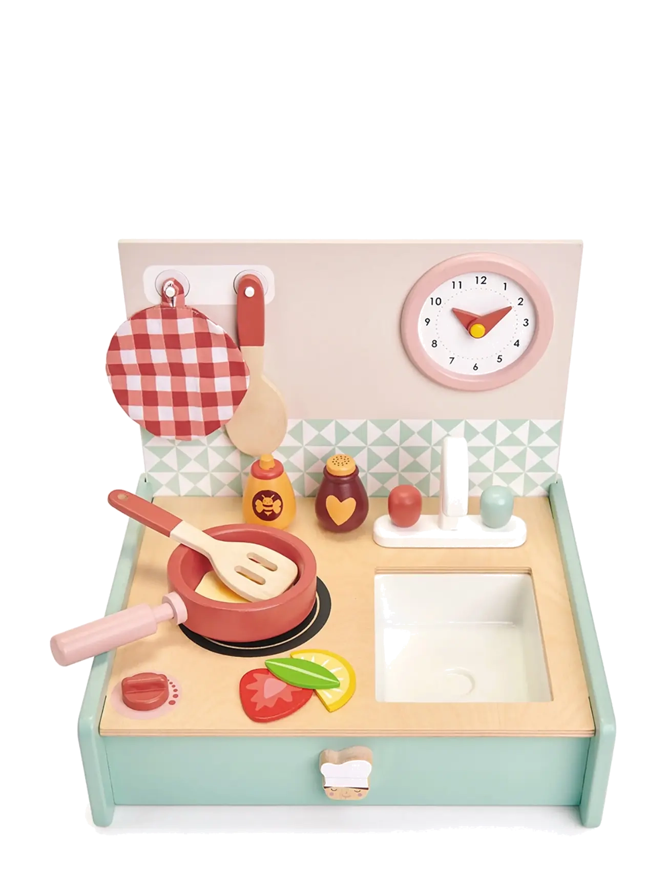 Tender Leaf Mini Chef - Kitchenette - Tillbehör till dockhus - MULTI / blue