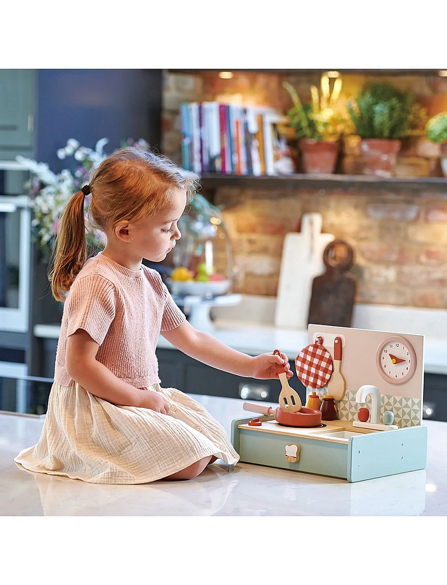 Tender Leaf - Mini Chef - Kitchenette - tillbehör till dockhus - multi - 0