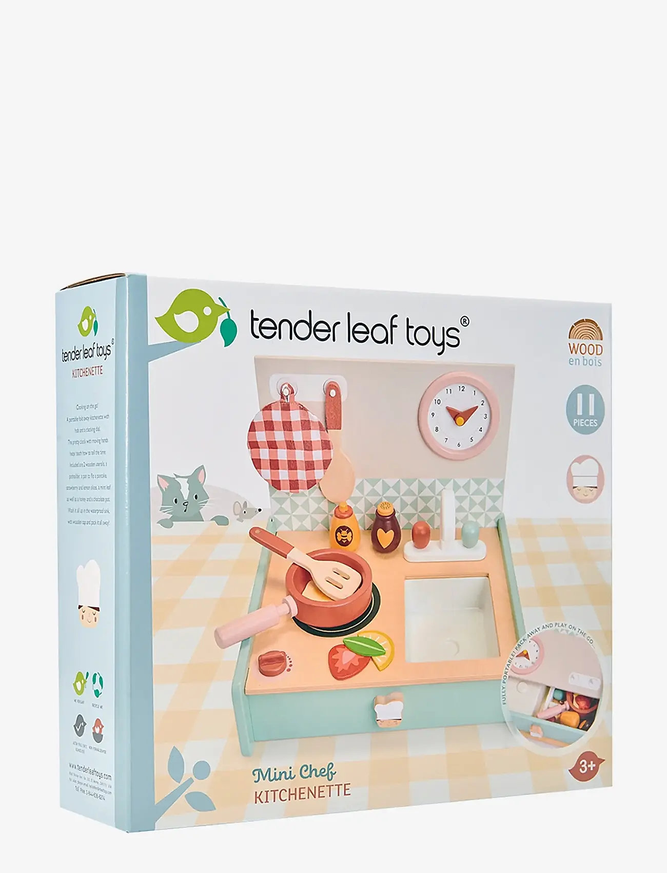 Tender Leaf - Mini Chef - Kitchenette - tilbehør dukkehus - multi - 3