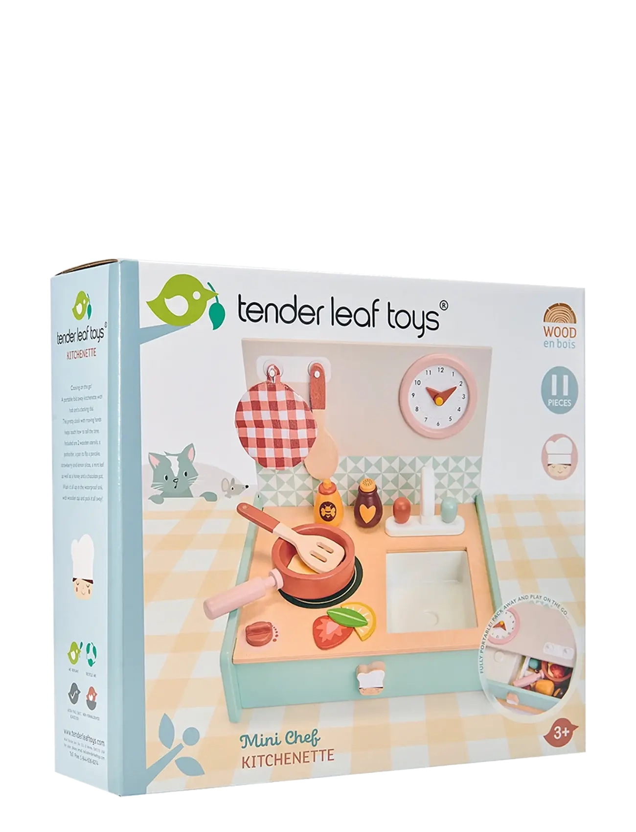 Tender Leaf - Mini Chef - Kitchenette - tilbehør til dukkehuse - multi - 3