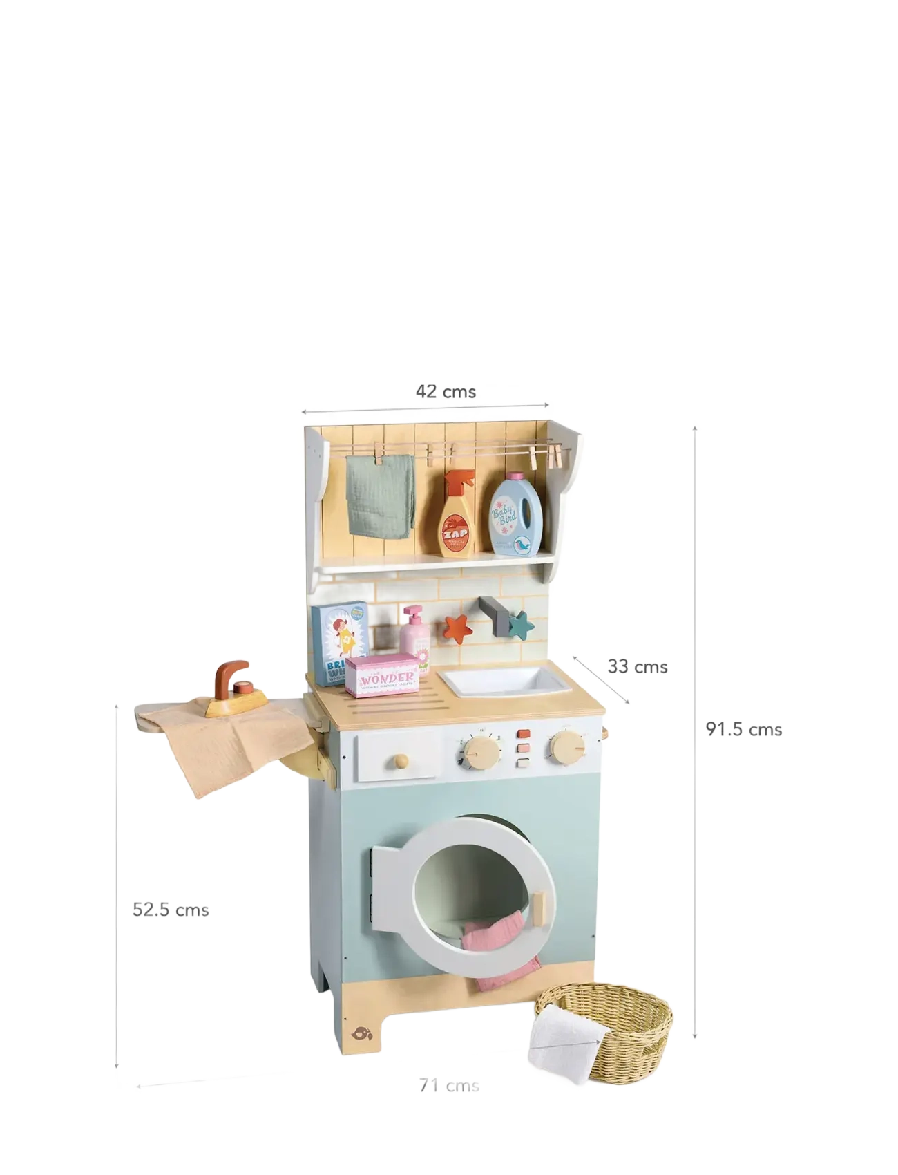 Tender Leaf - Laundrette Washing Machine - städutrustning - light blue - 2