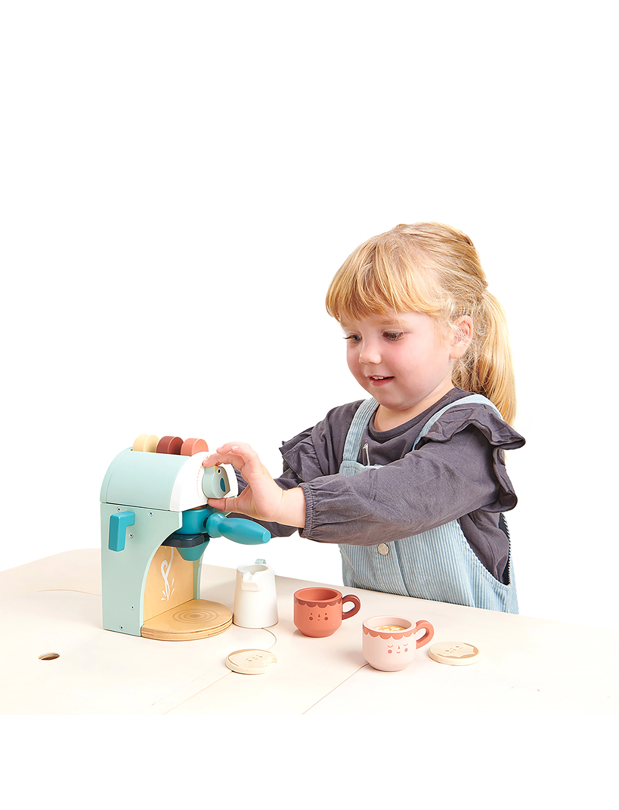 Tender Leaf Babyccino Maker, One Size, Multi/patterned, Legetøjskøkken Og Tilbehør > Kaffe- Og Tesæt, Børn