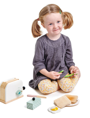 Tender Leaf - Breakfast Toaster Set - leksaksmat & leksakstårtor - multi - 2