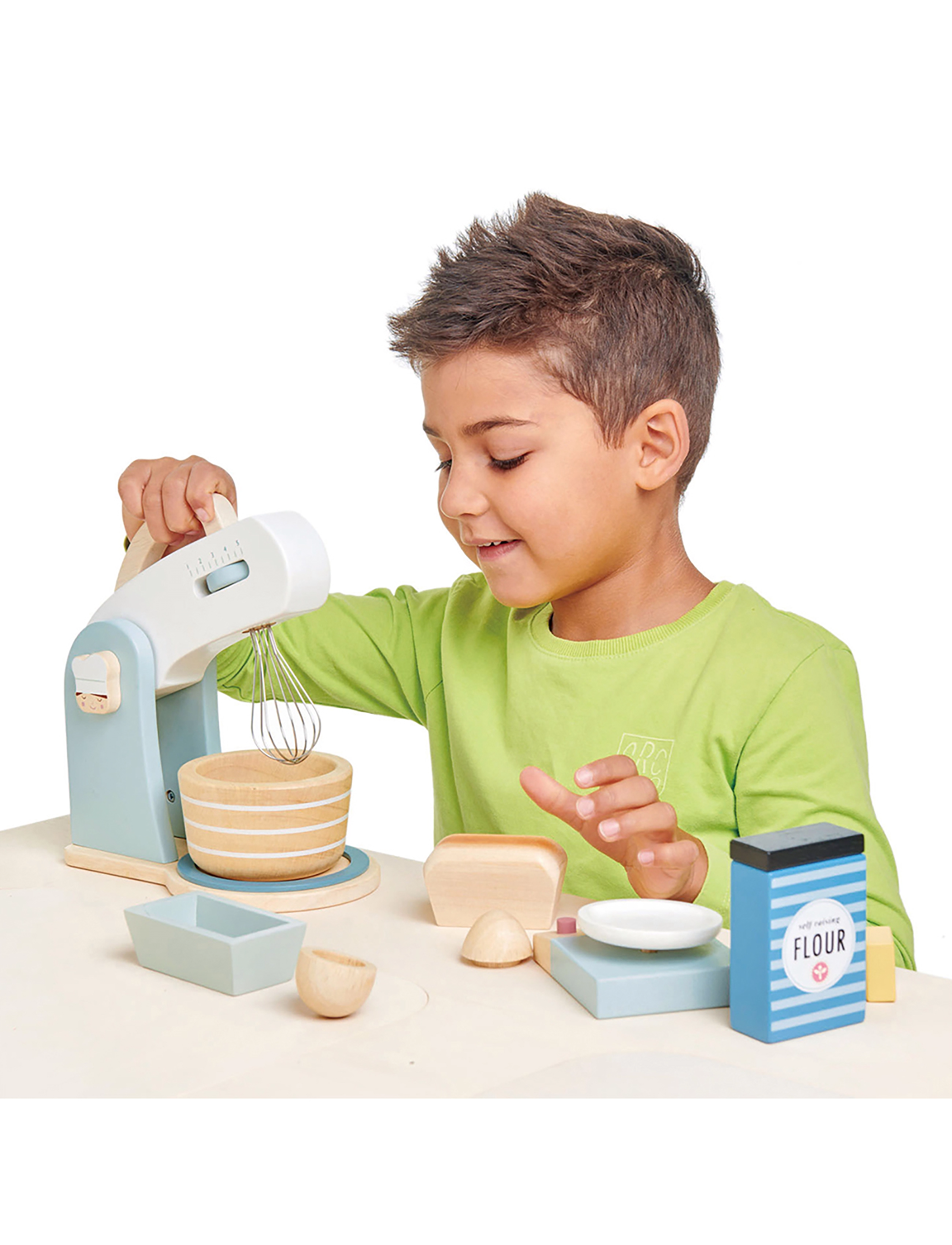 Tender Leaf Mini Chef Home Baking Set, Børn, Toy Kitchen Tilbehør, Multi/mønstret, Str: ONE SIZE