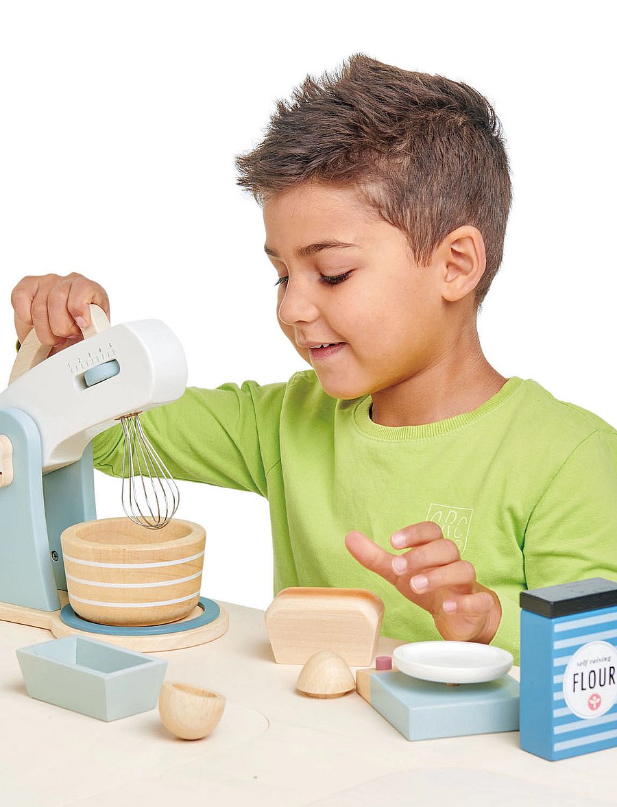 Tender Leaf - Mini Chef - Home Baking Set - tilbehør til legekøkkener - multi - 3