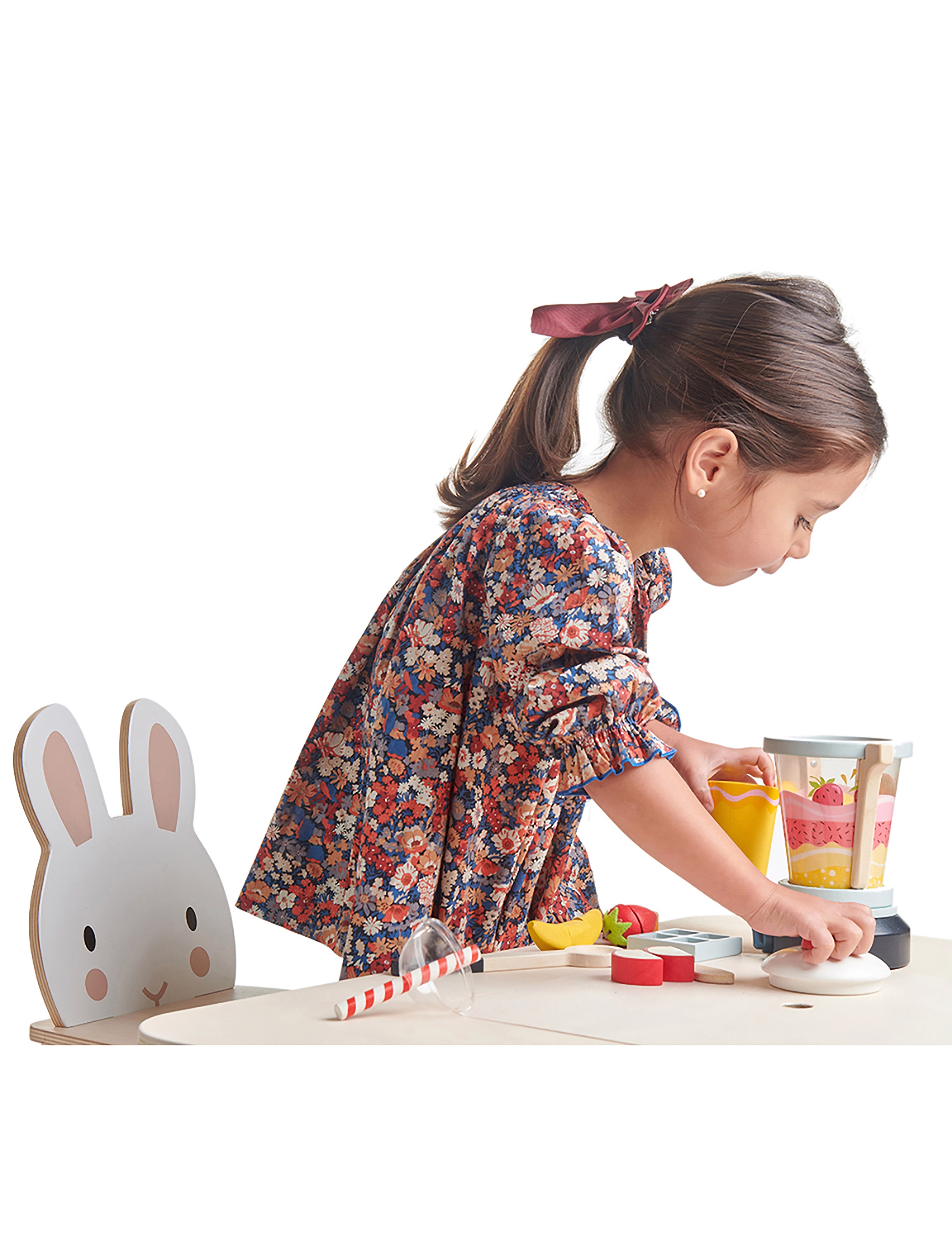 Tender Leaf Mini Chef - Fruity Blender, One Size, Multi/patterned, Legetøjskøkkener Og Tilbehør > Tilbehør Til Legetøjskøkkener, Børn