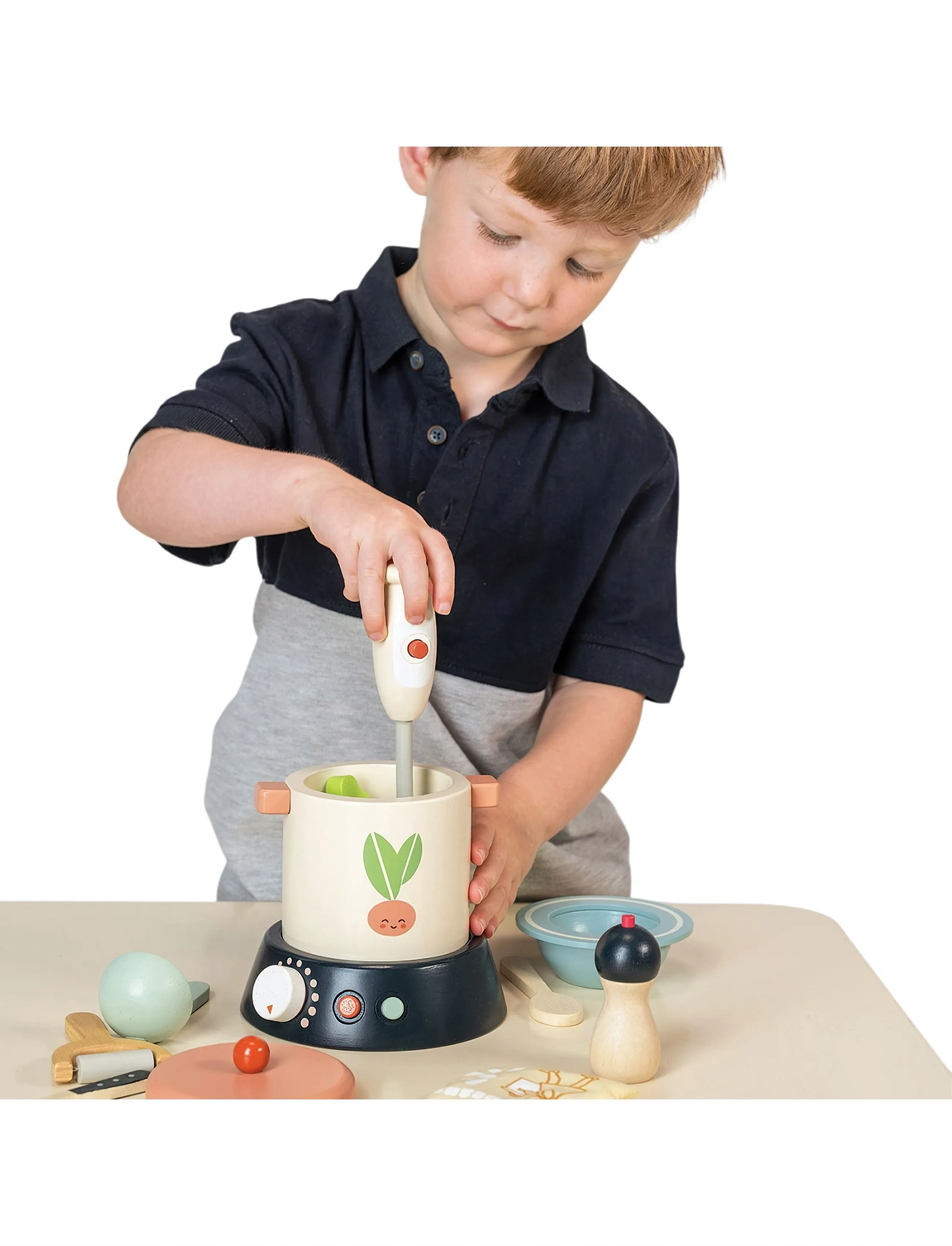 Tender Leaf Stir & Serve Soup Maker, One Size, Beige, Legetøjskøkkener Og Tilbehør > Tilbehør Til Legetøjskøkkener, Børn