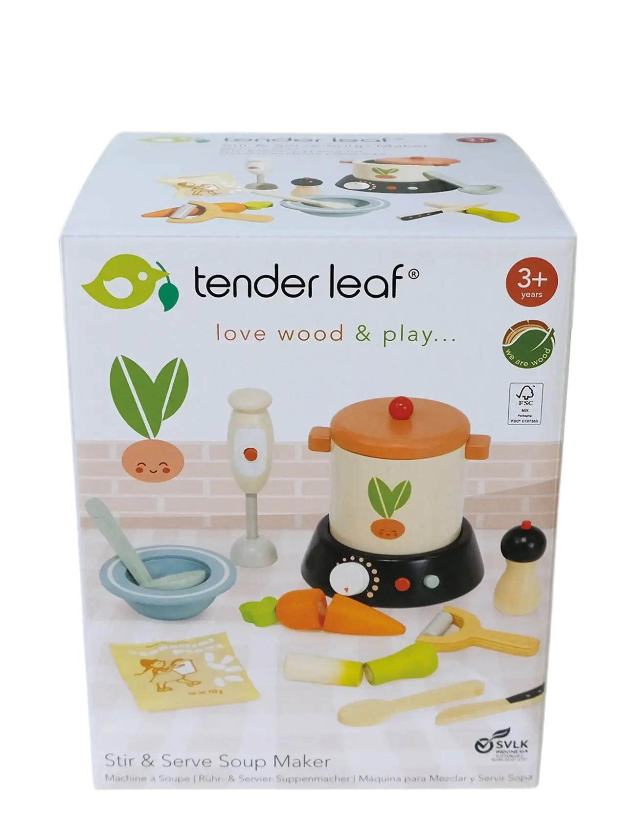 Tender Leaf - Stir & Serve Soup Maker - tillbehör till leksakskök - multi - 4