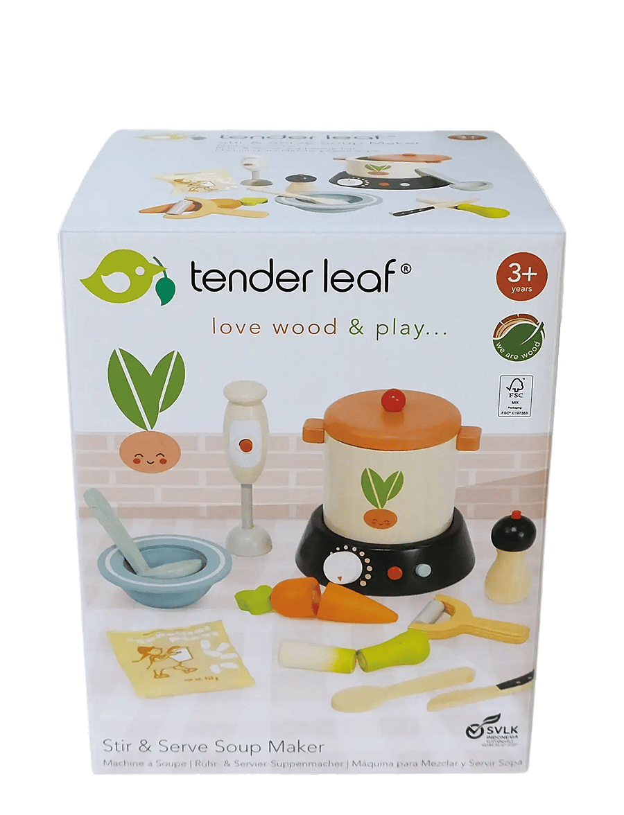 Tender Leaf - Stir & Serve Soup Maker - mänguköögi tarvikud - multi - 4