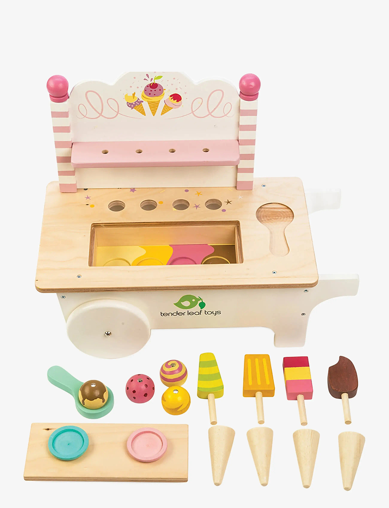 Tender Leaf - Ice Cream Cart - lekemat & lekekaker - multi - 2