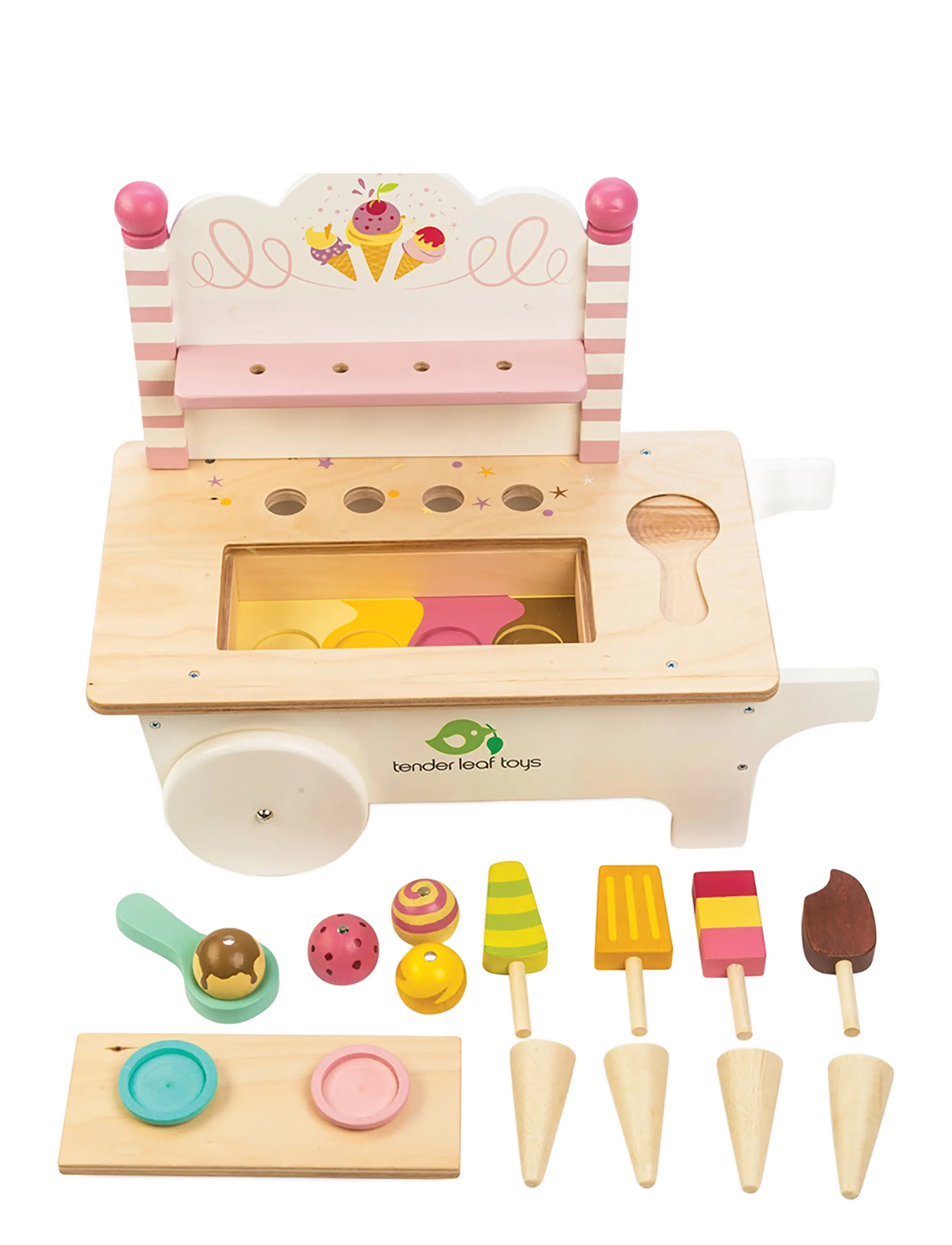 Tender Leaf - Ice Cream Cart - leikkiruoka & -kakut - multi - 2