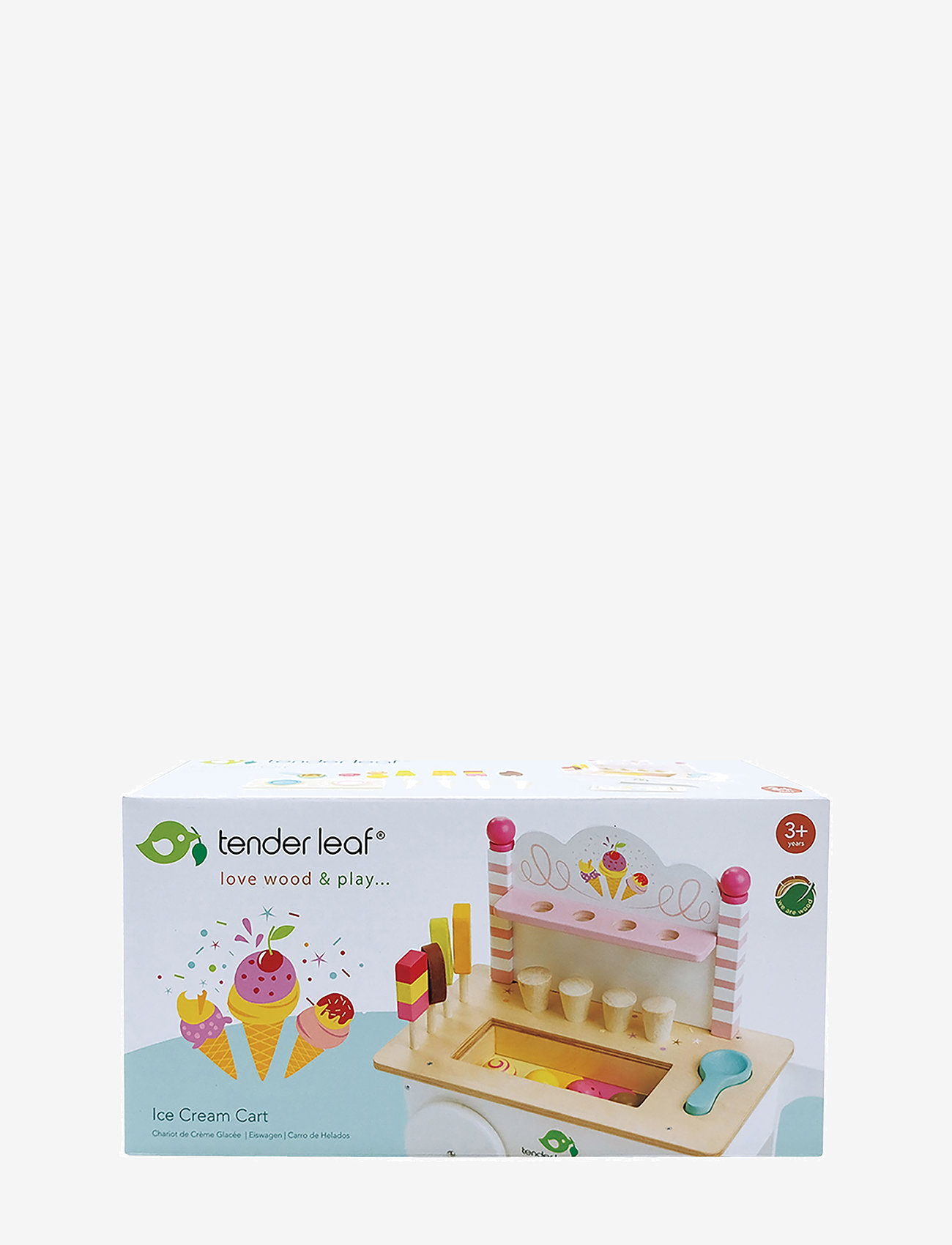 Tender Leaf - Ice Cream Cart - lekemat & lekekaker - multi - 3